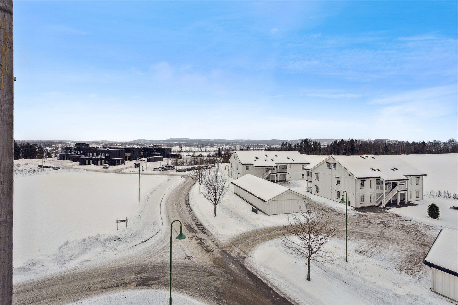 Utsikt i retning Glomma. Galleribilde