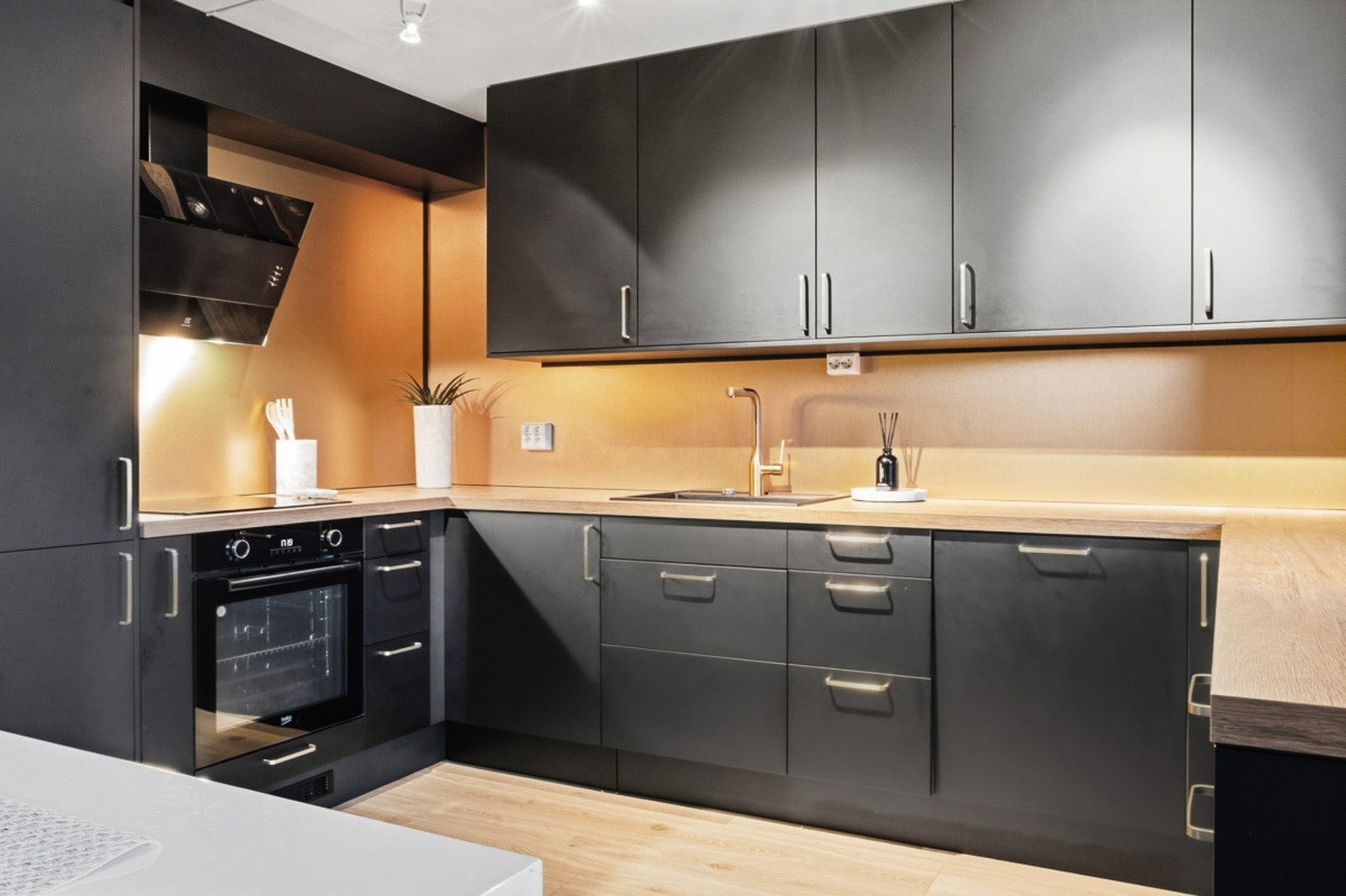 Nylig renovert kjøkken. Galleribilde