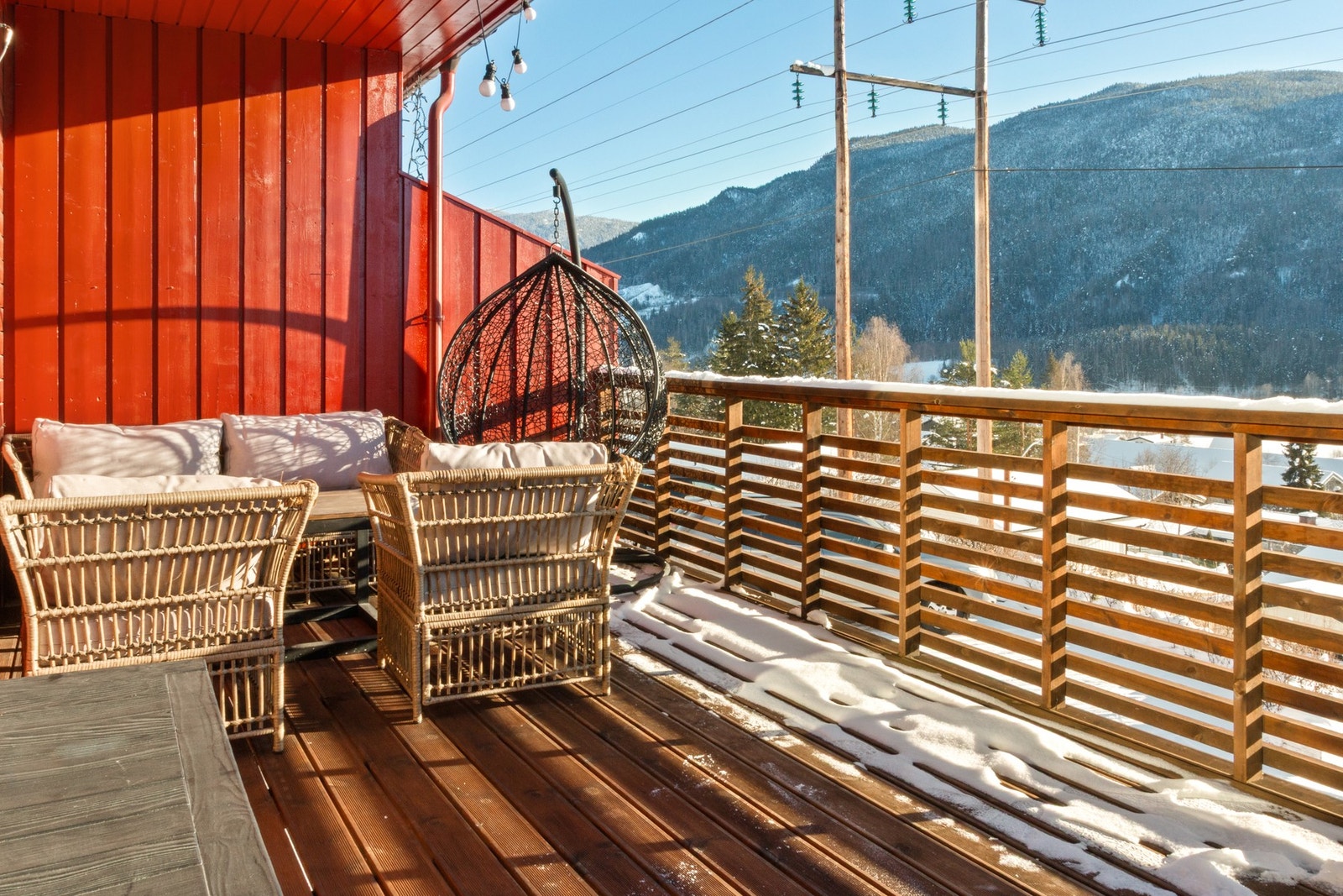 Trivelig balkong. Galleribilde