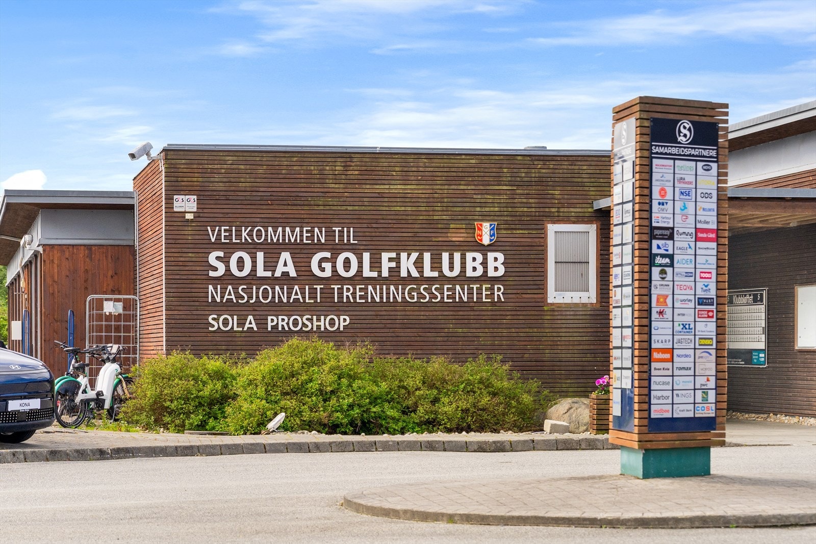 Kort avstand til Sola golfklubb med flotte baner. Galleribilde