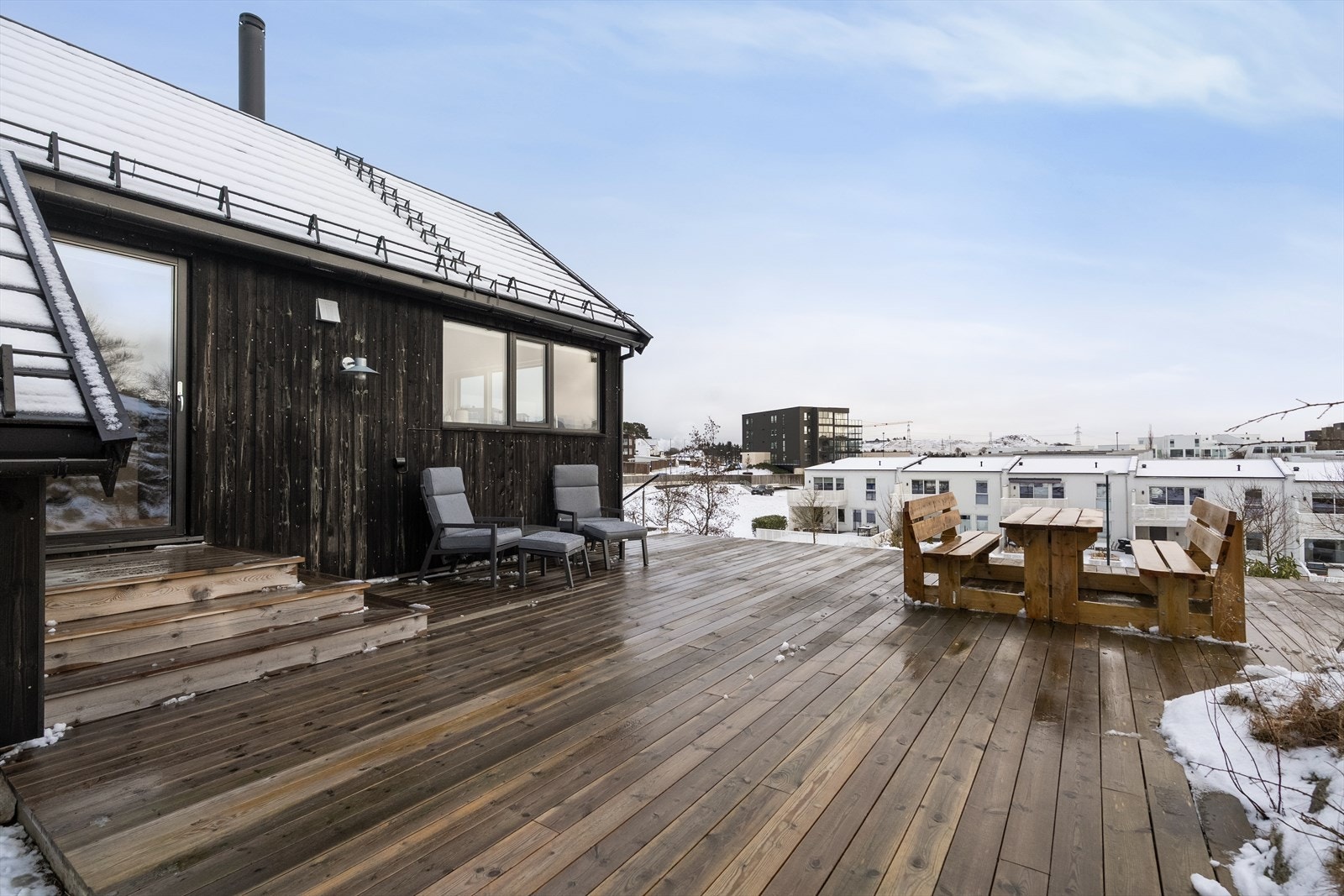 Her har man gode solforhold. Galleribilde