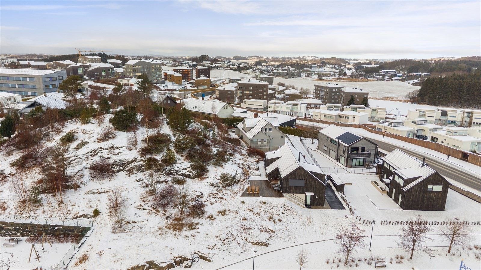 Det er gode kollektivforbindelser og enkel adkomst til både arbeidsplasser og byområder på Nord-Jæren. Galleribilde