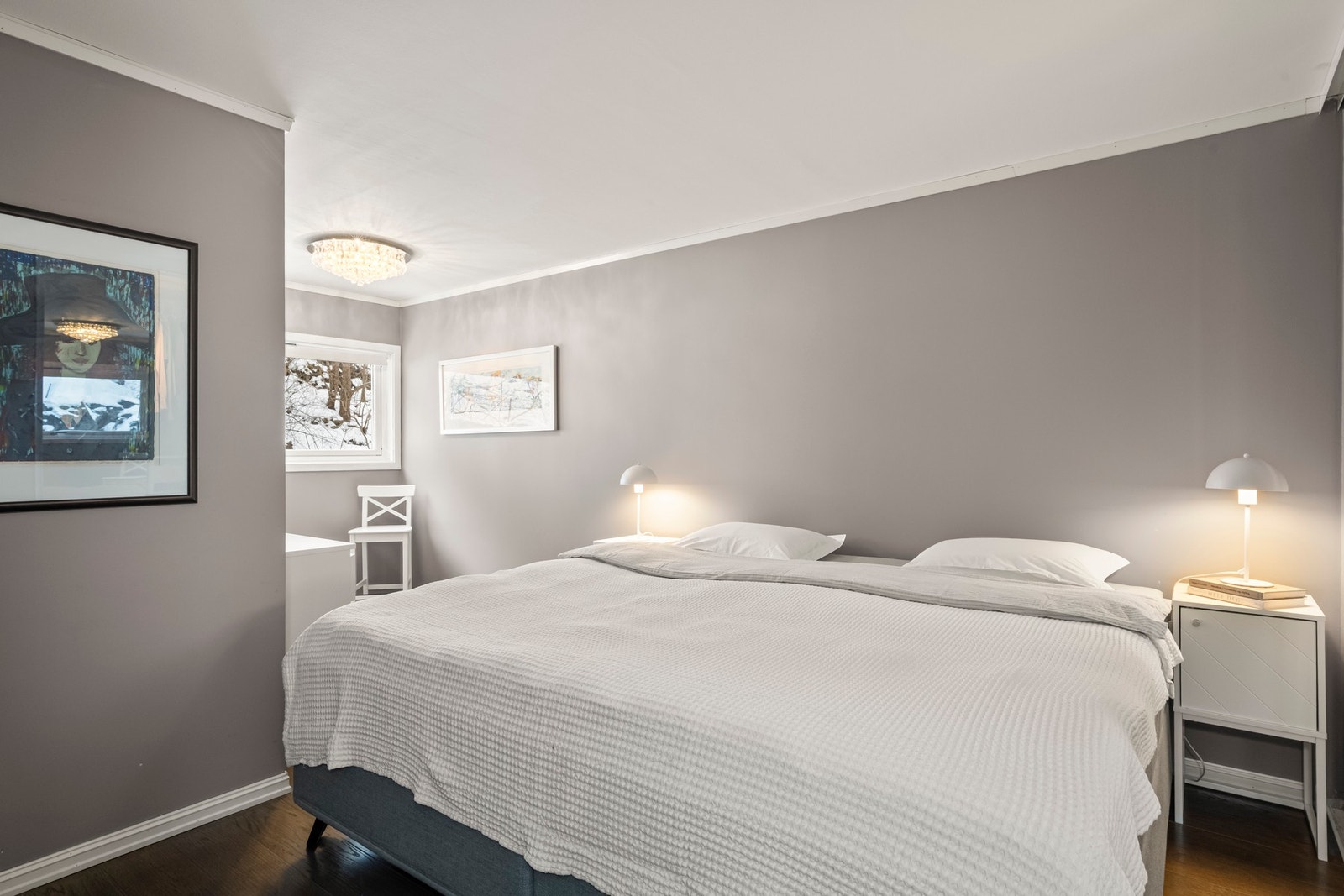 Leiligheten har hele tre soverom. Galleribilde