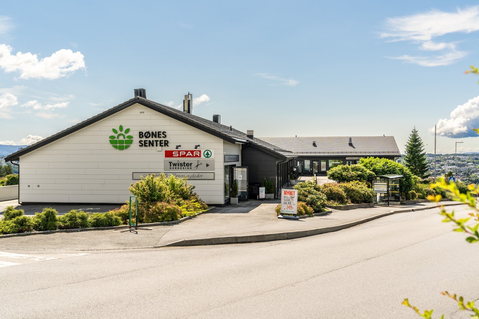 Bønes senter finner du ca. 2 km unna. Galleribilde