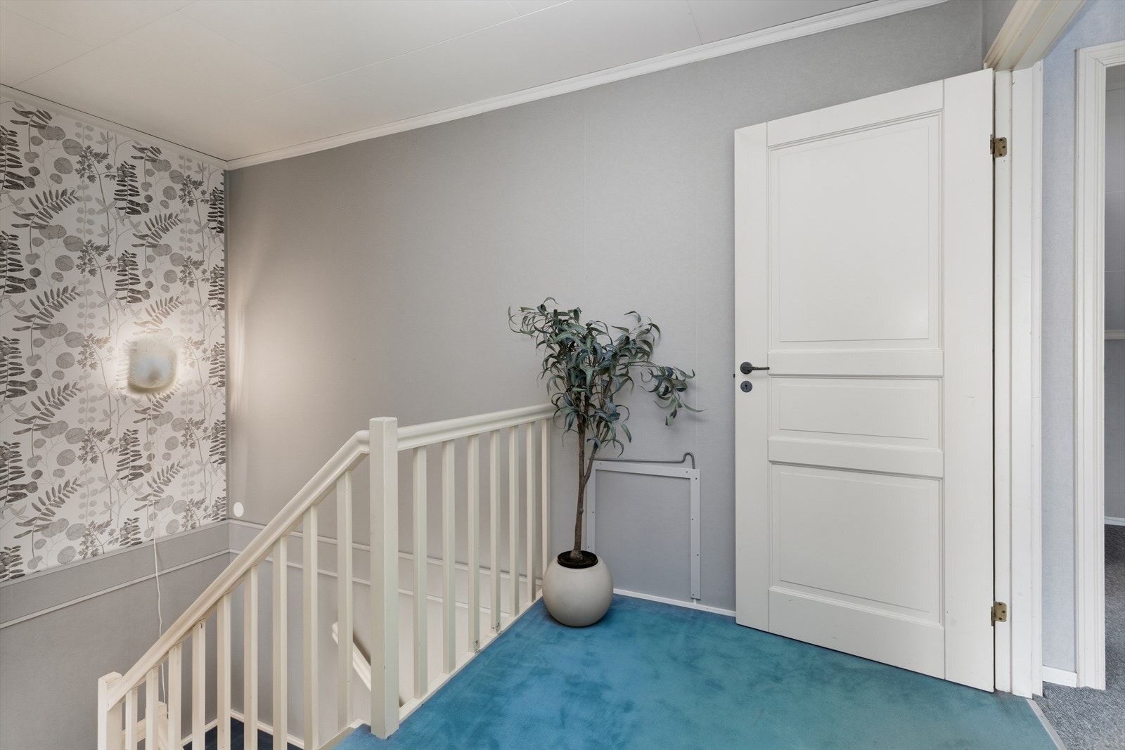 Gangen i øverste etasje Galleribilde