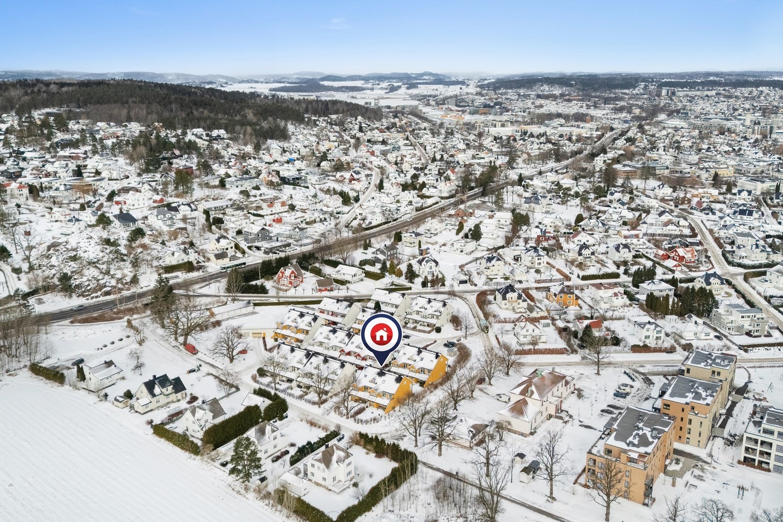Beliggenheten og nærmiljøet Galleribilde