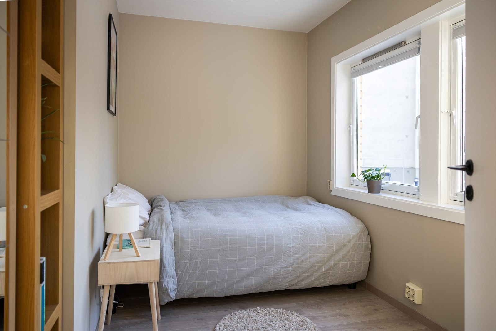 Soverommet er på 8,1 m² og ble etablert i 2017. Galleribilde