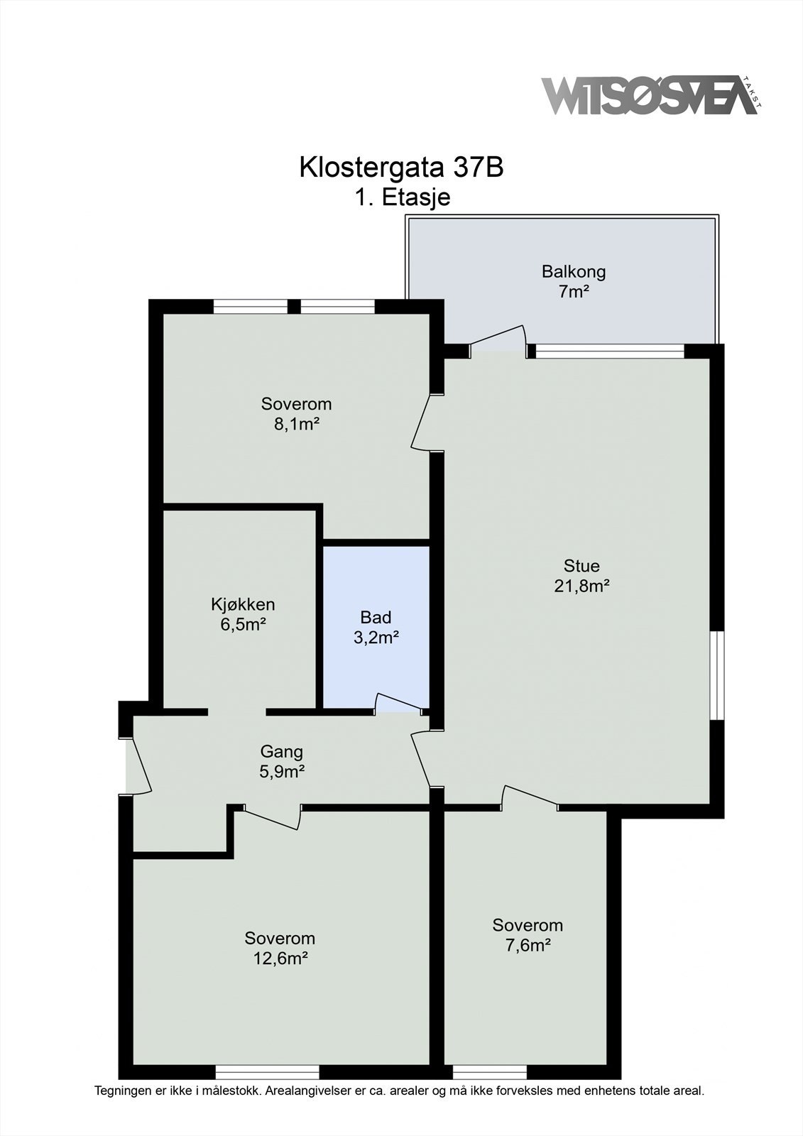 Planskisse. Velkommen på visning! Galleribilde