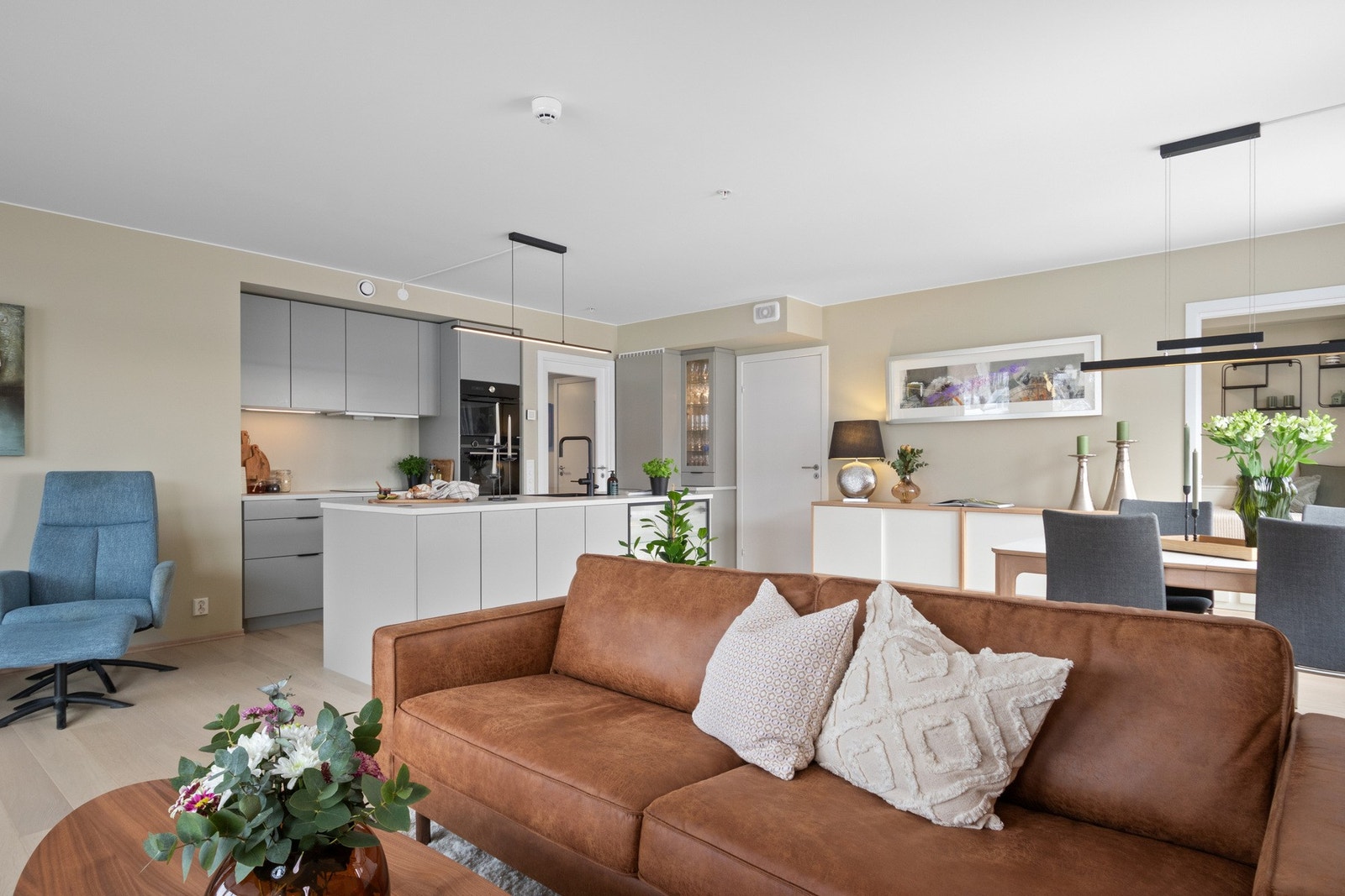 Banebakken 33 D er en stilren 4-roms andelsleilighet på 101 kvm, oppført i 2024. Galleribilde