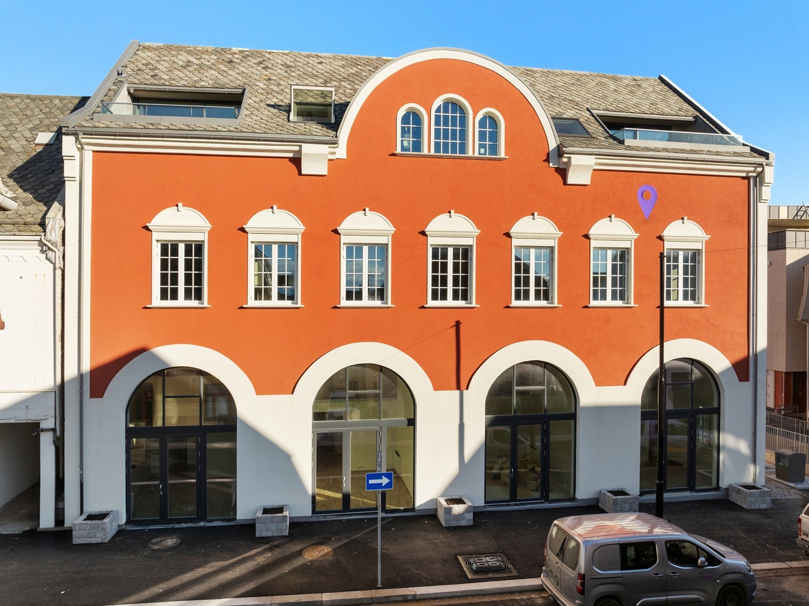 Fasade vest Galleribilde