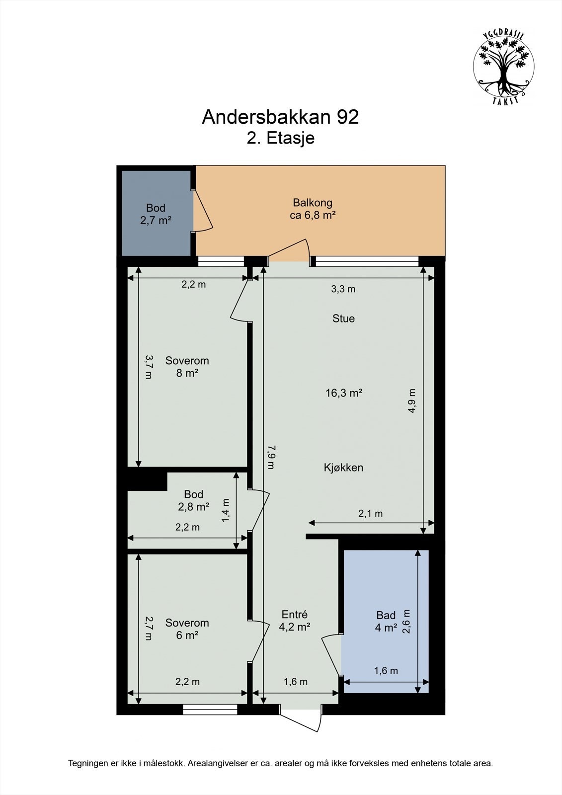 Planløsning. Galleribilde