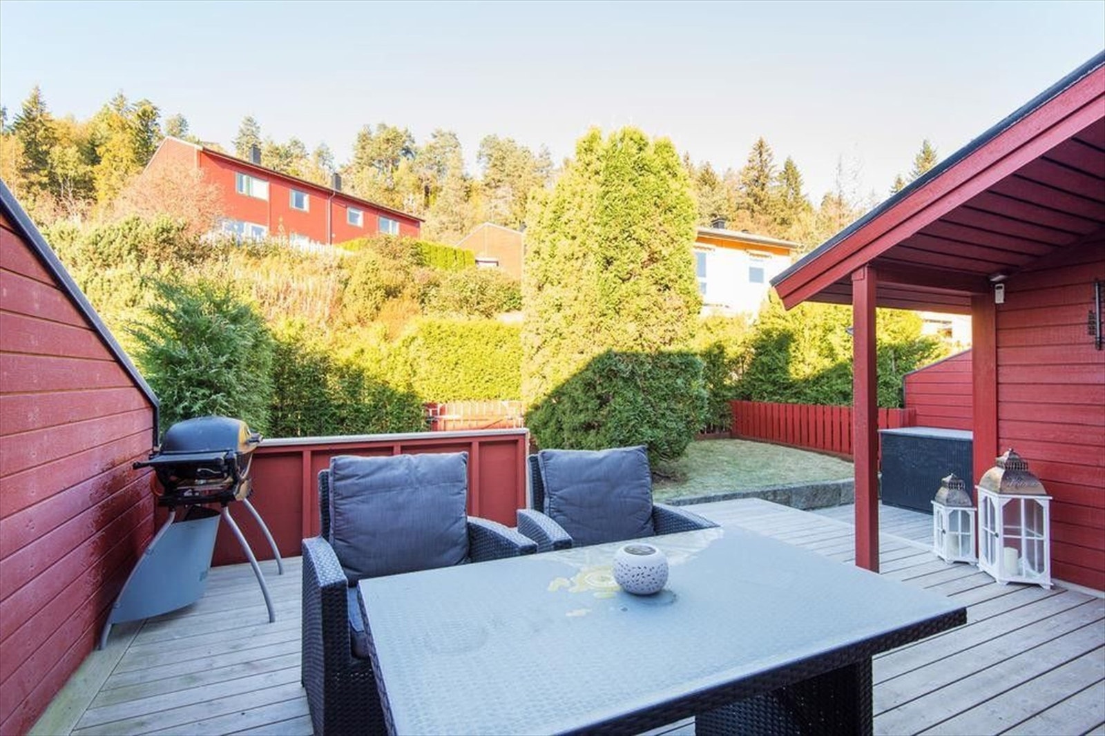 Godt med plass til utemøblement. Galleribilde