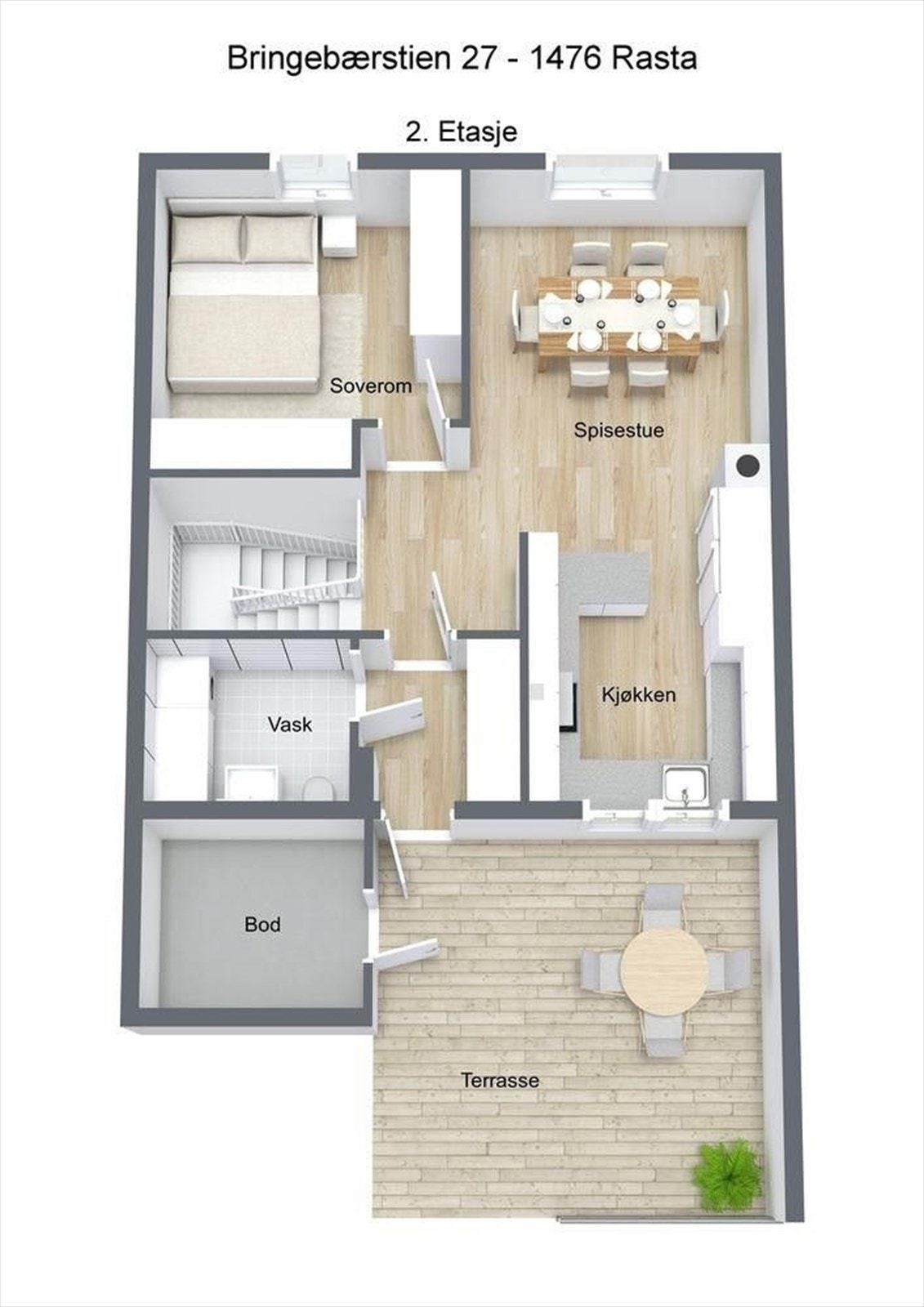 Plantegning. Galleribilde