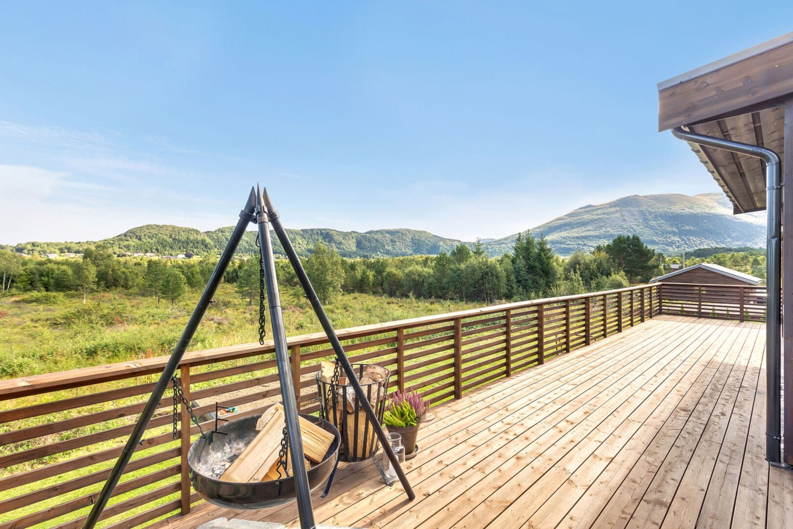 Skjermet og rolig beliggenhet, samt flotte turmuligheter i umiddelbar nærhet Galleribilde