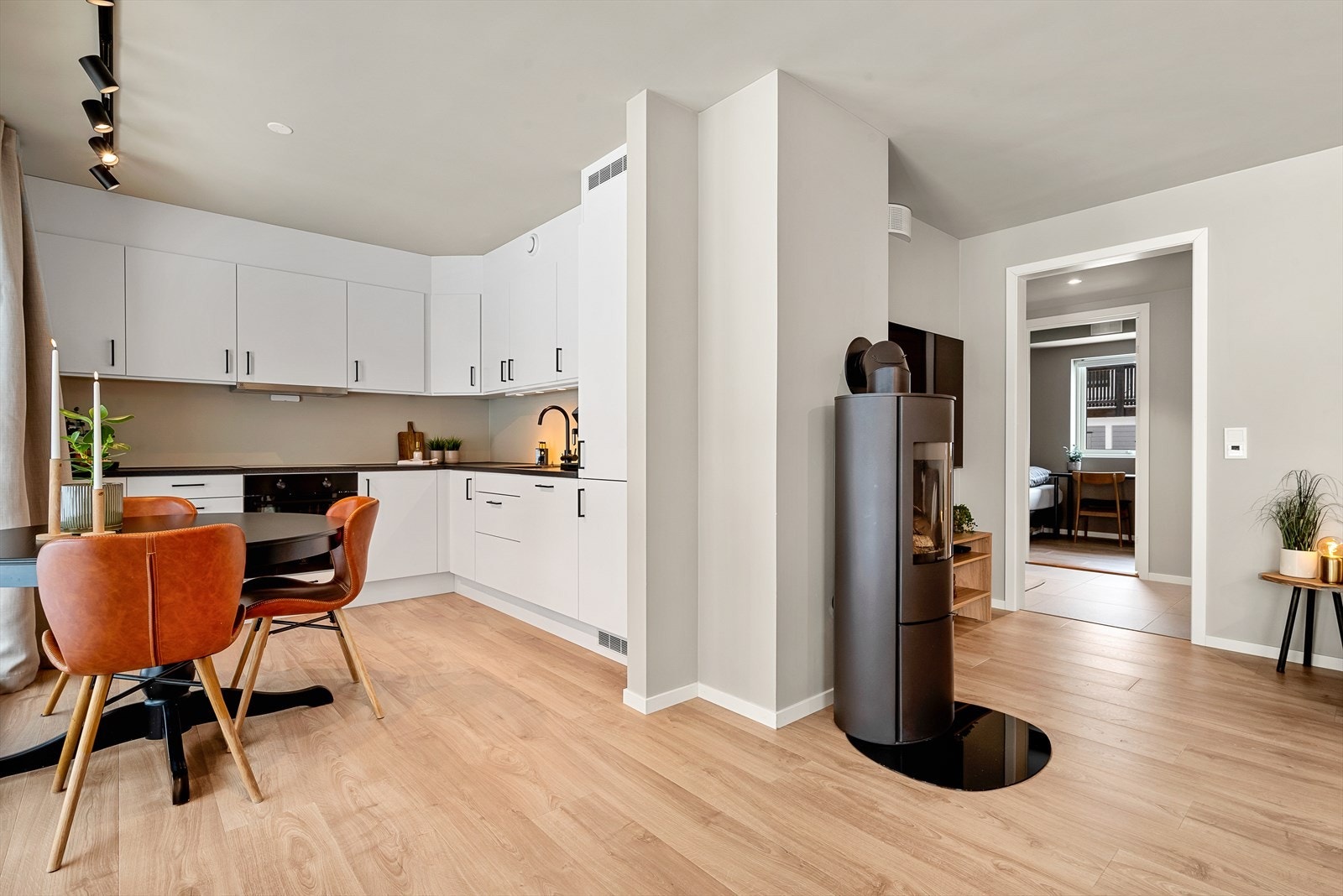 Stue/kjøkken har et areal på 29 kvm. Galleribilde