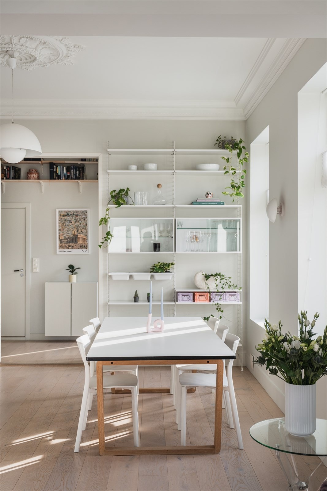 Spisestue tilknyttet kjøkken Galleribilde