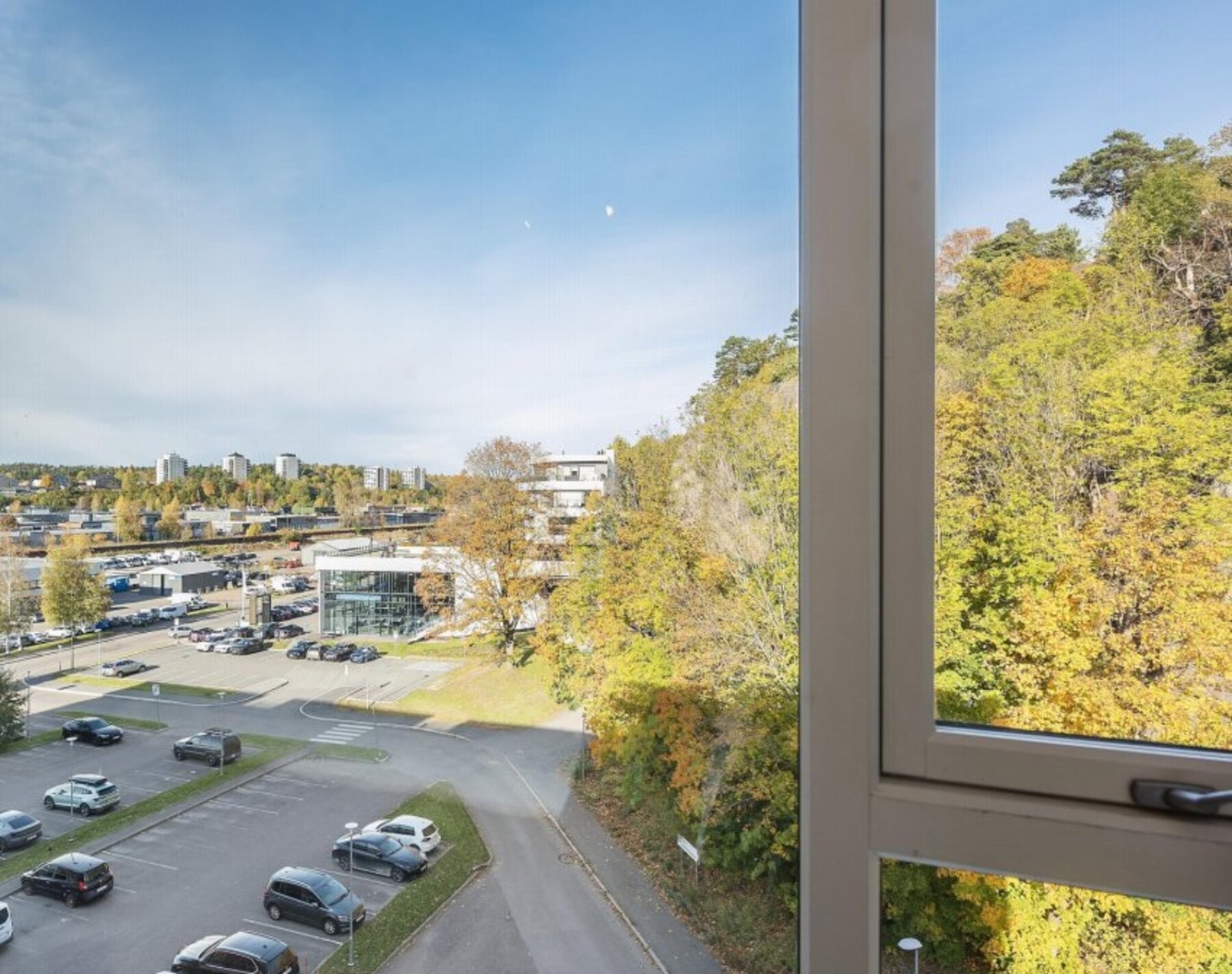 Utsikten fra soverommet Galleribilde