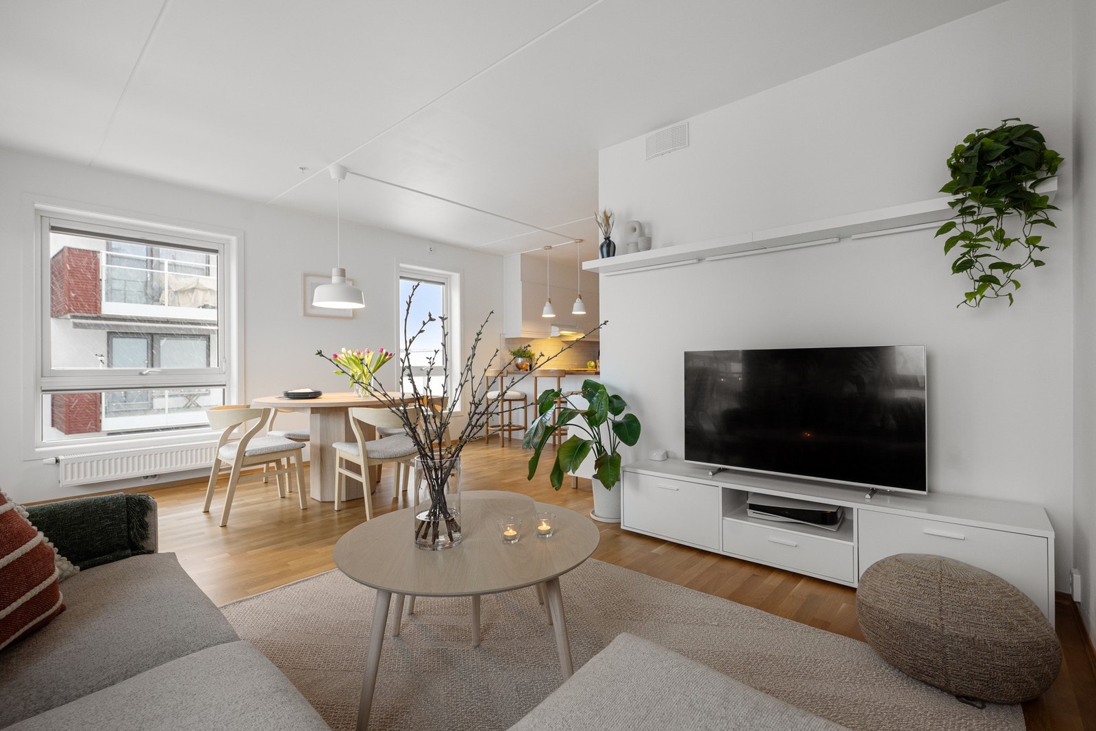 Stuedel med gode innredningsmuligheter Galleribilde