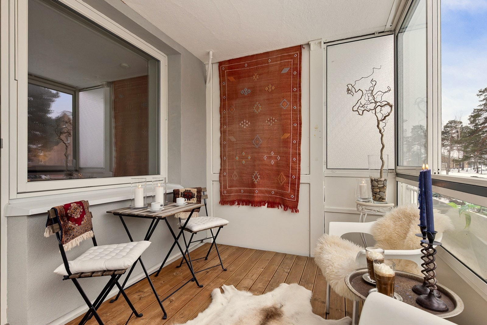 Leiligheten er pusset opp i 2019- Her kan man flytte rett inn. Galleribilde