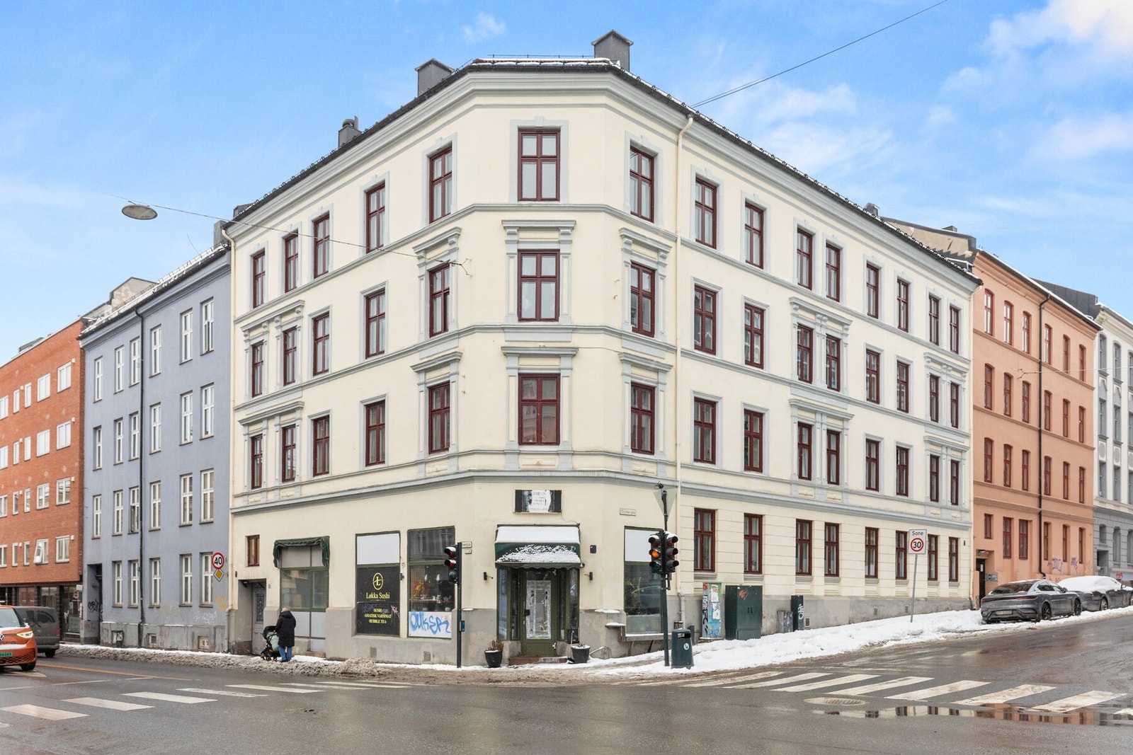 Fasade - Klassisk bygård fra 1897. Galleribilde