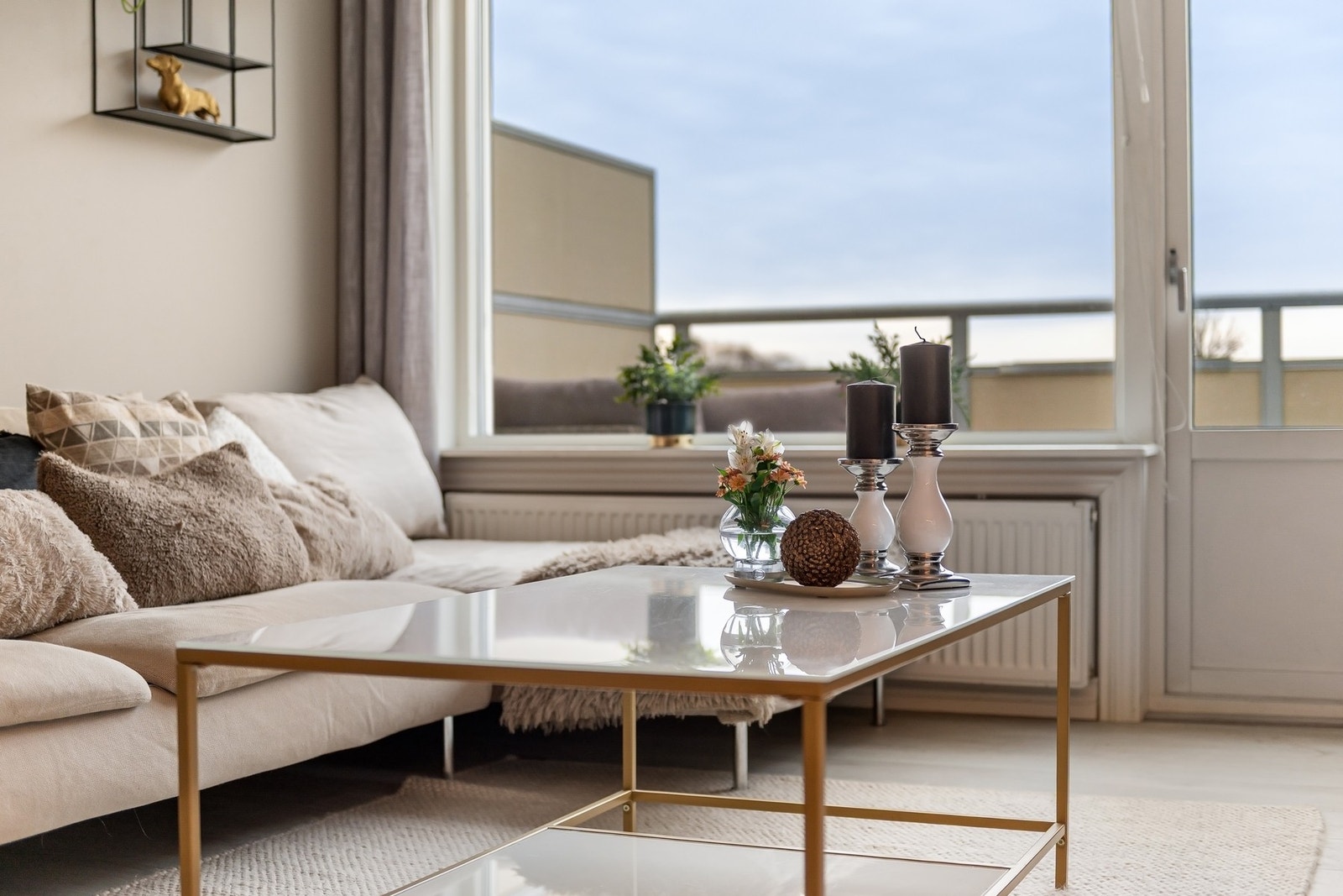 Boligen oppvarmes via jordvarmeanlegg Galleribilde