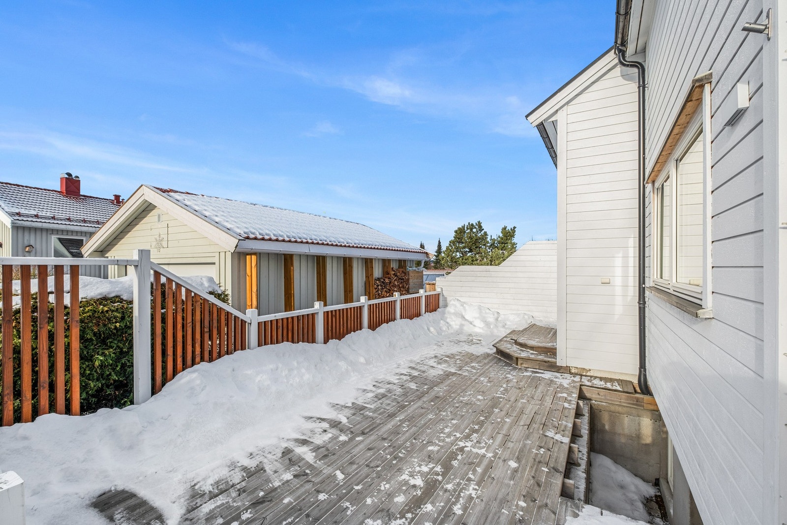 Terrasser ble oppgradert i 2017. Galleribilde