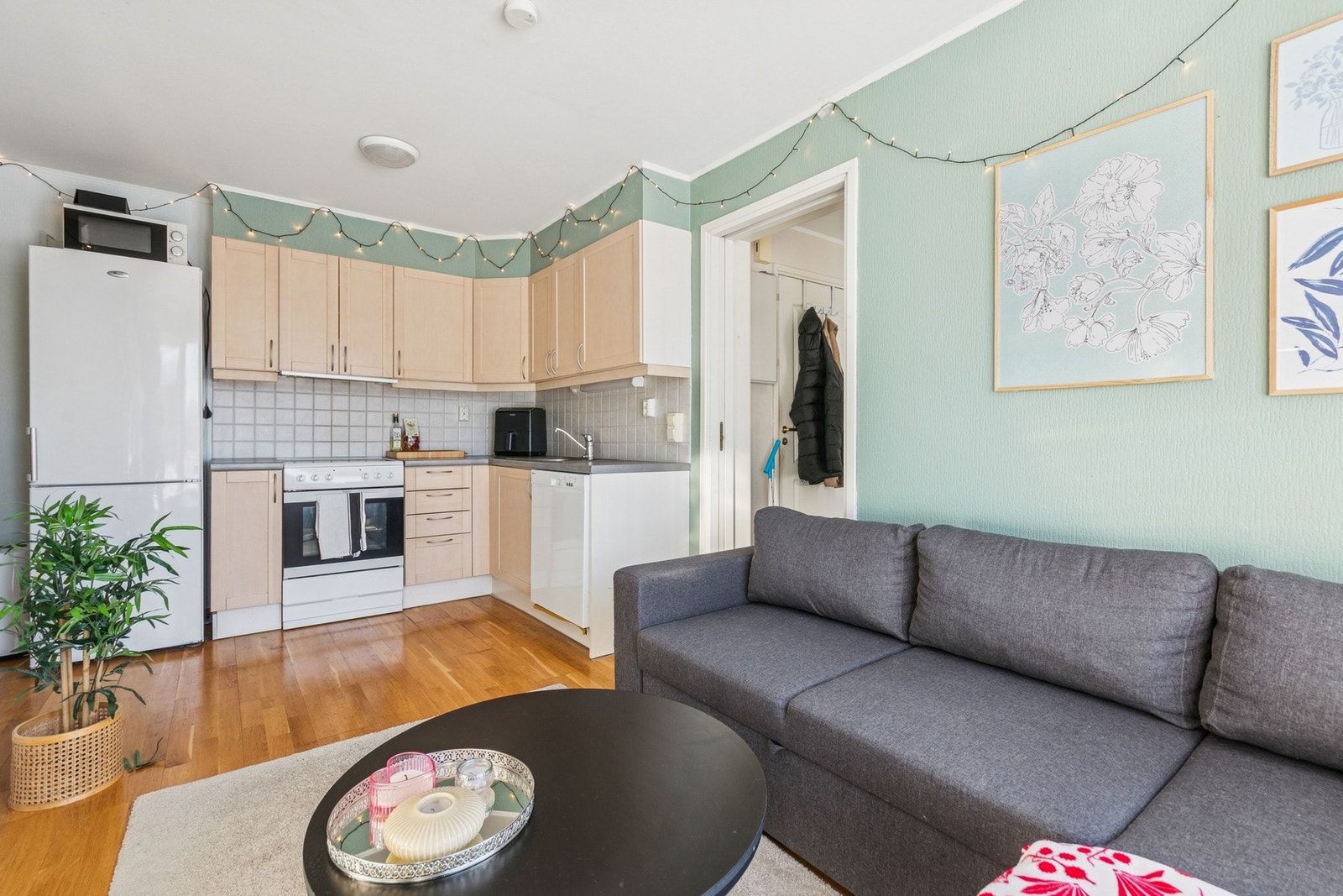 Stue og kjøkken Galleribilde