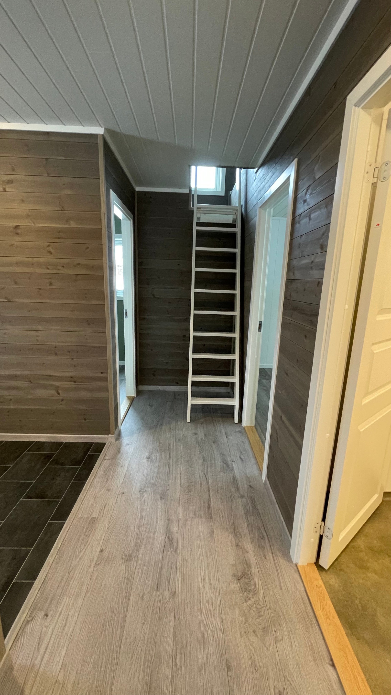 Gang med stige til hems Galleribilde