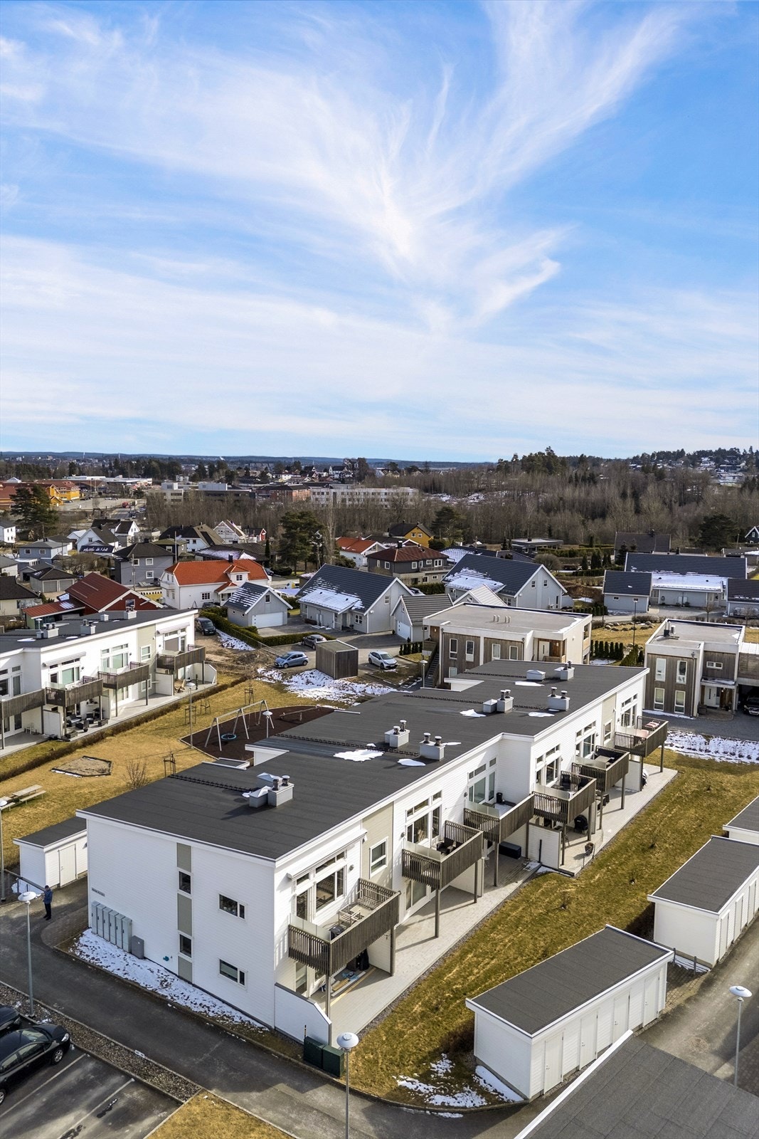 Dronefoto Galleribilde