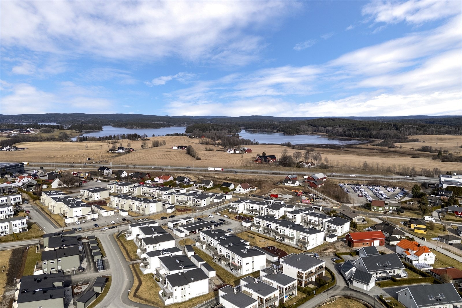 Dronefoto Galleribilde