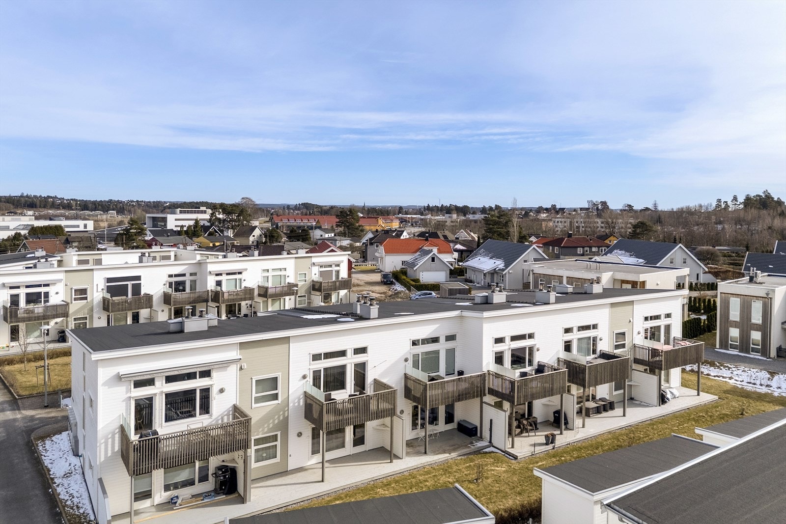 Dronefoto Galleribilde