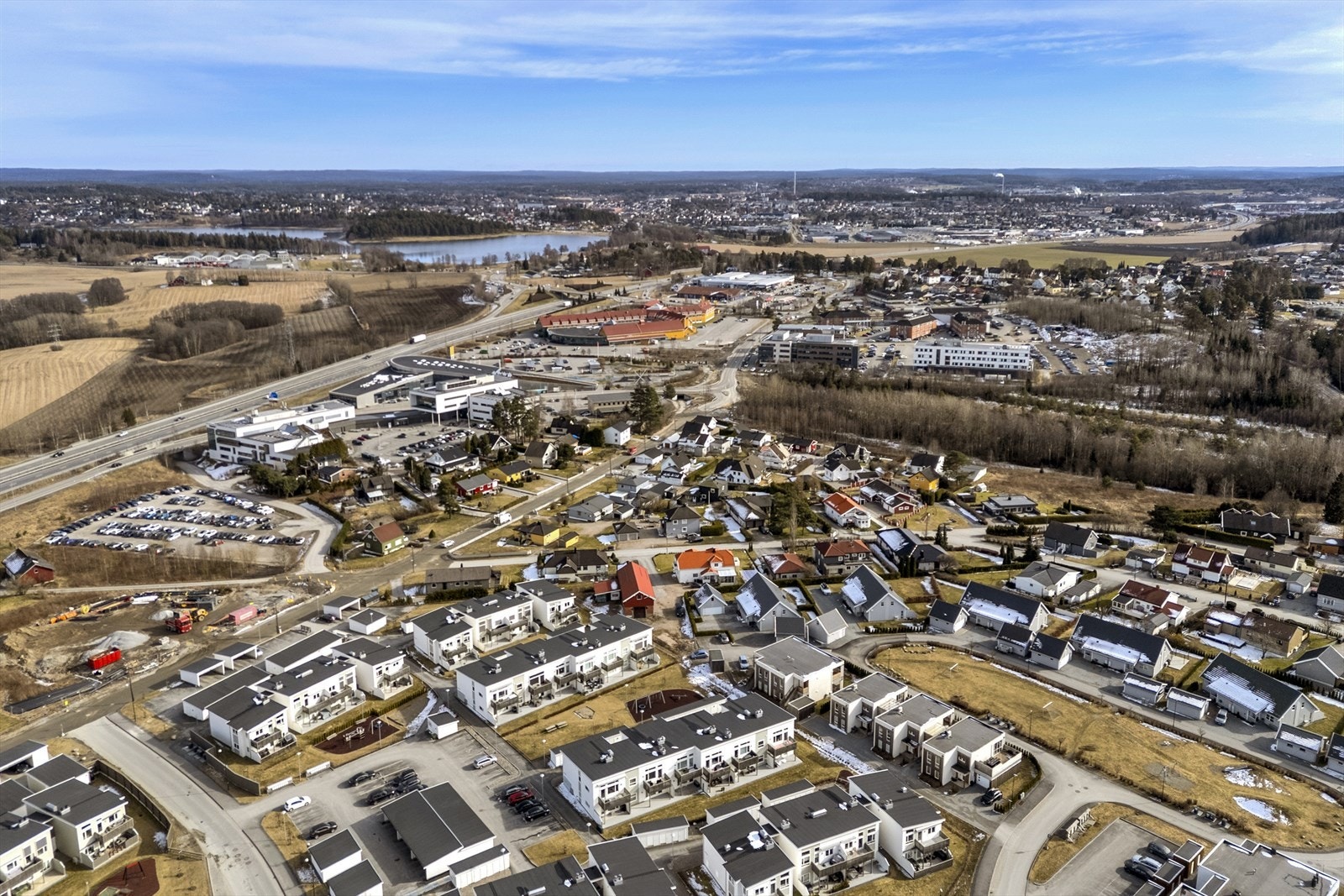 Dronefoto Galleribilde