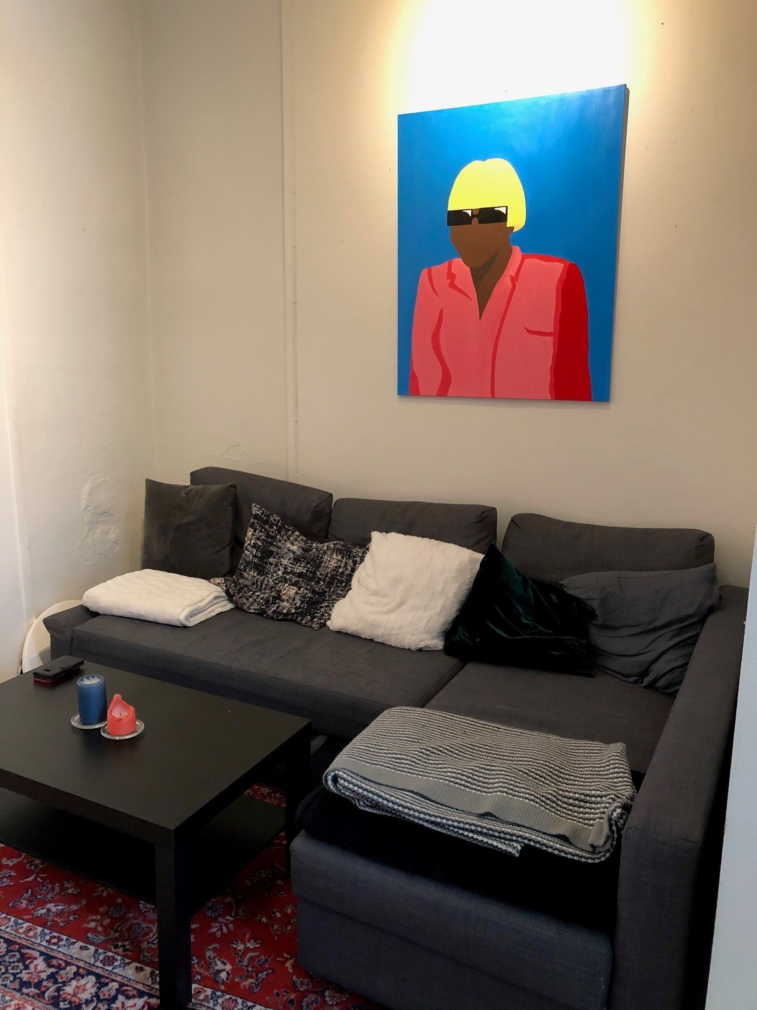 Sofagruppe i stue Galleribilde