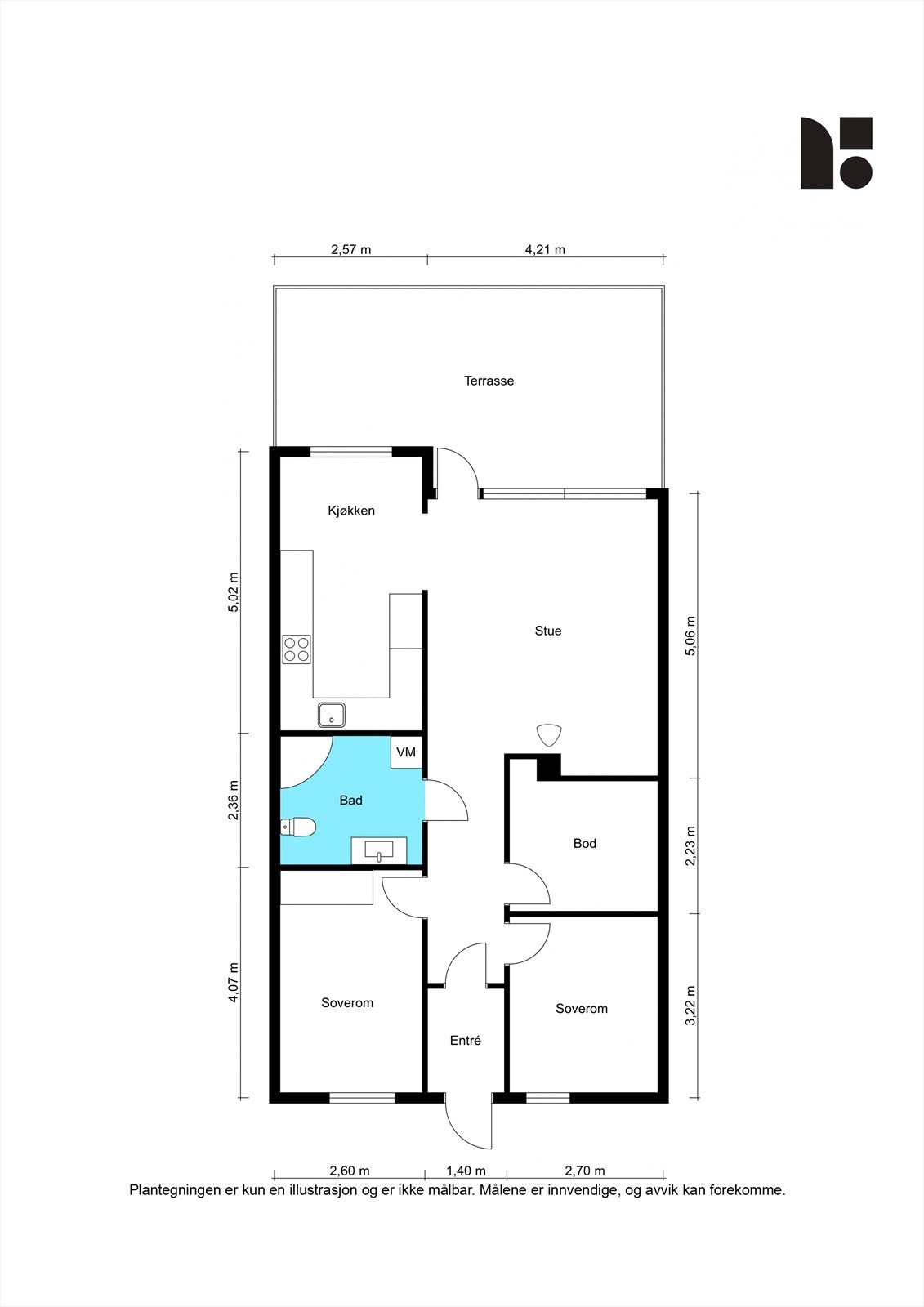 Plantegning. Galleribilde