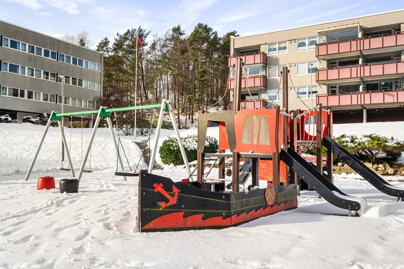 Borettslaget fremstår som veldrevet og har flotte fellesarealer som kan benyttes av beboerne. Galleribilde