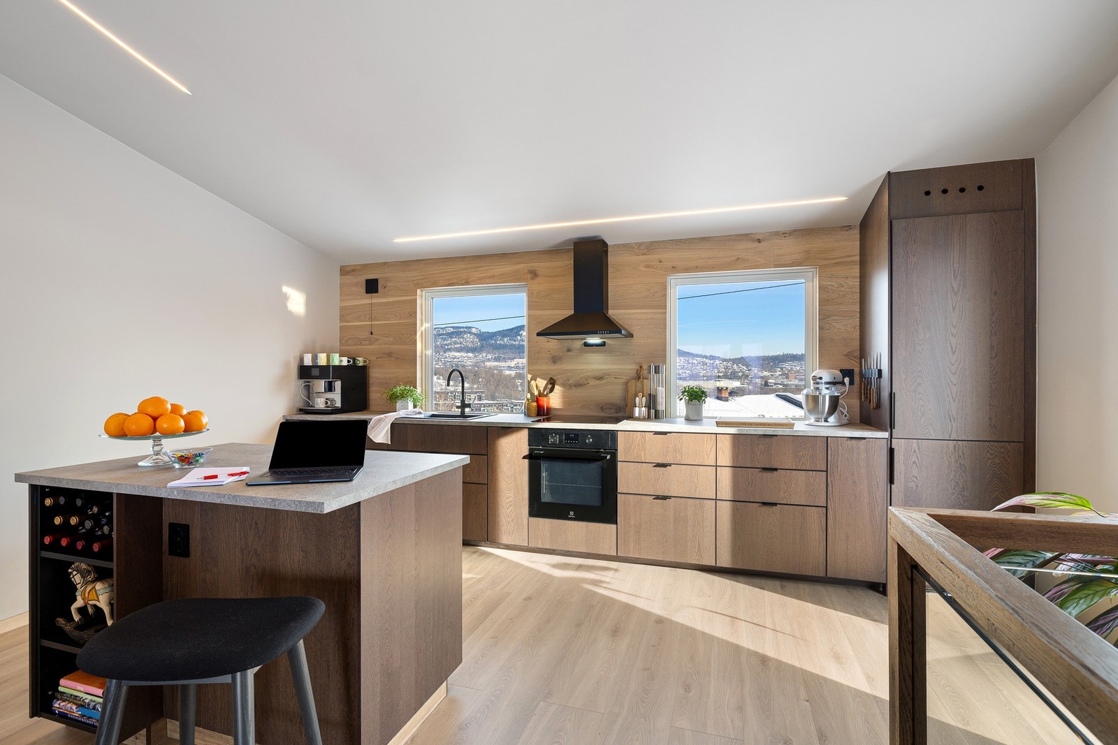 Nytt kjøkken fra 2025 - ikke tatt i bruk. Galleribilde