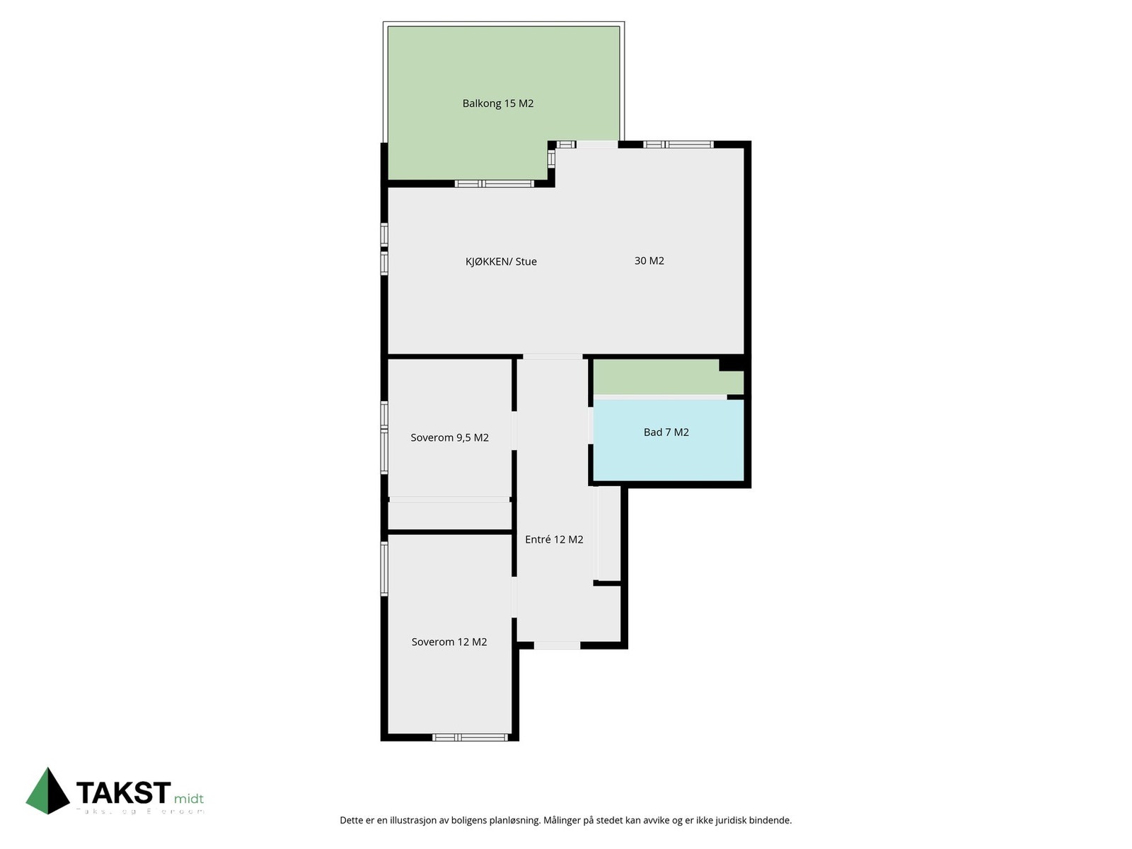 Planskisse Galleribilde