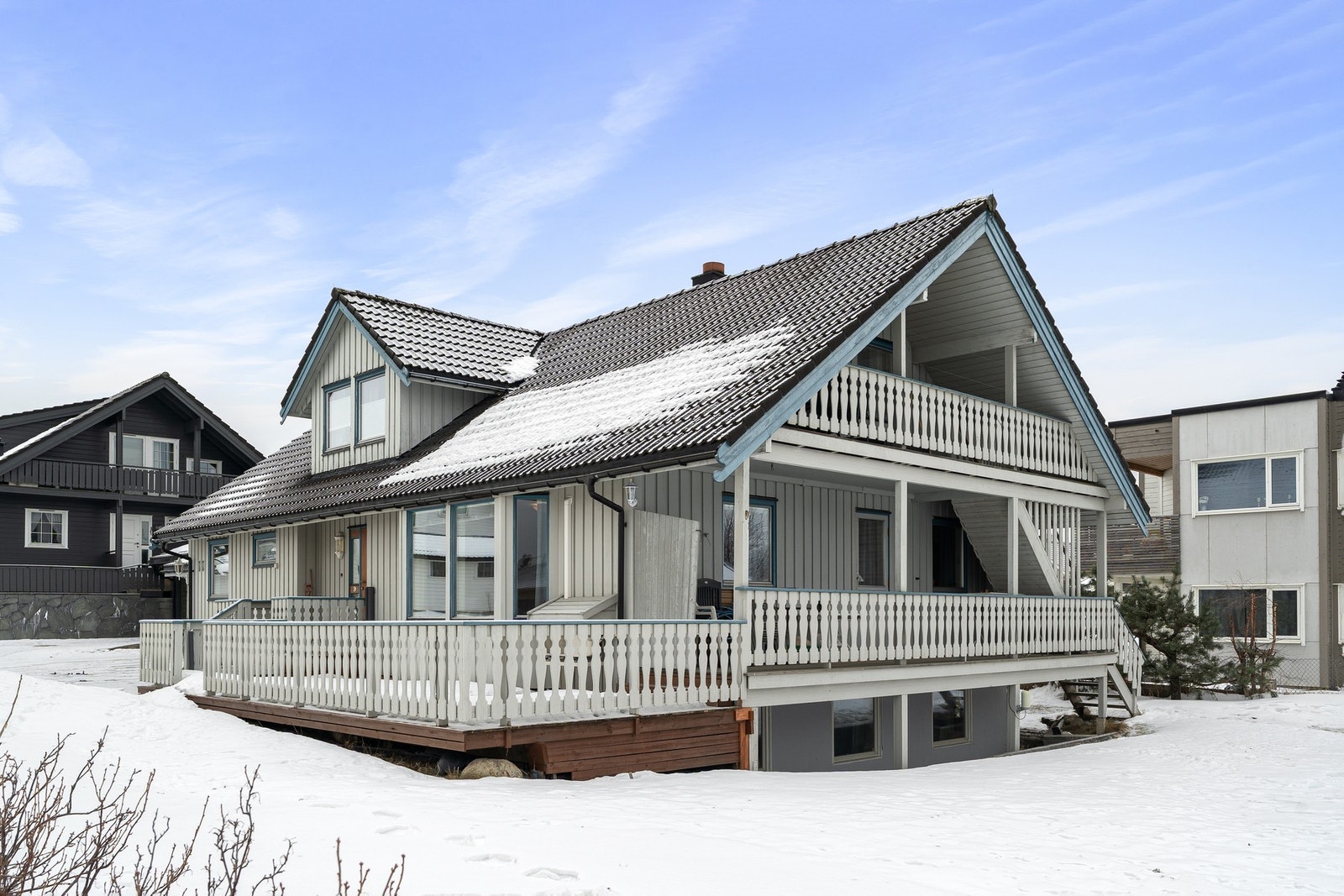 En innholdsrik enebolig over 3 plan. Galleribilde