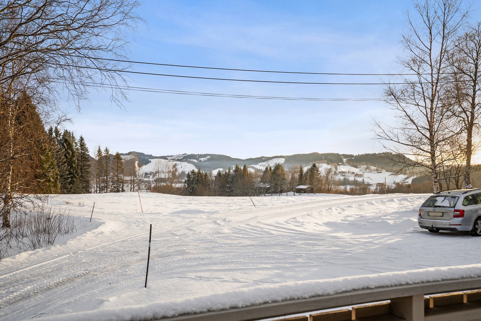 Utsikt mot Innbygda (sør). Galleribilde