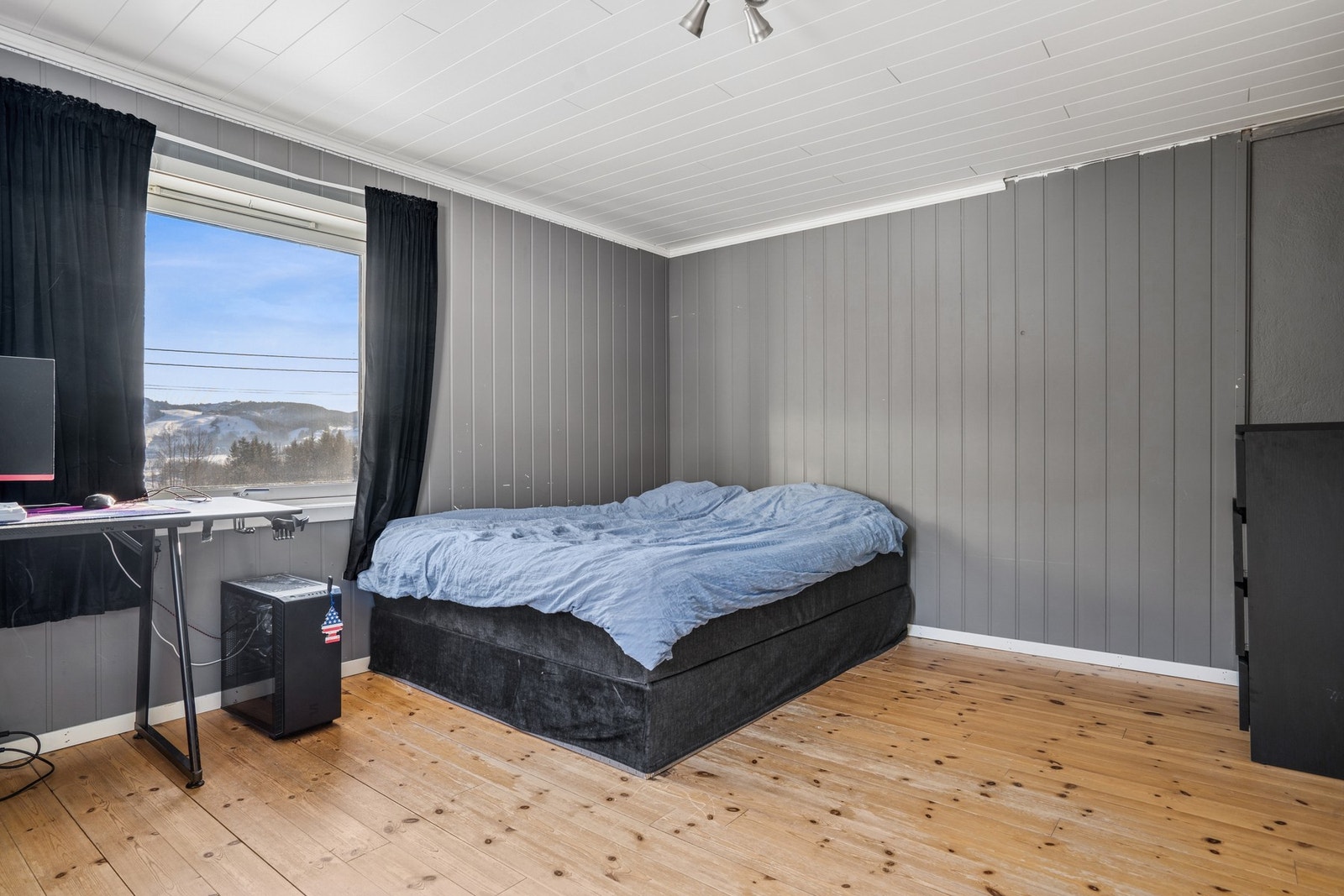 Soverommene er på hhv. 14 kvm, 11,2 kvm og 7 kvm. Galleribilde