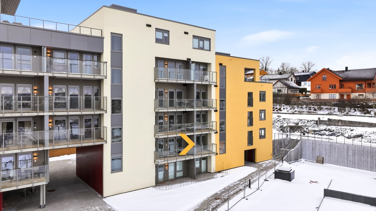 St. Joseph er et splitter nytt boligprosjekt midt i Porsgrunn sentrum. Galleribilde