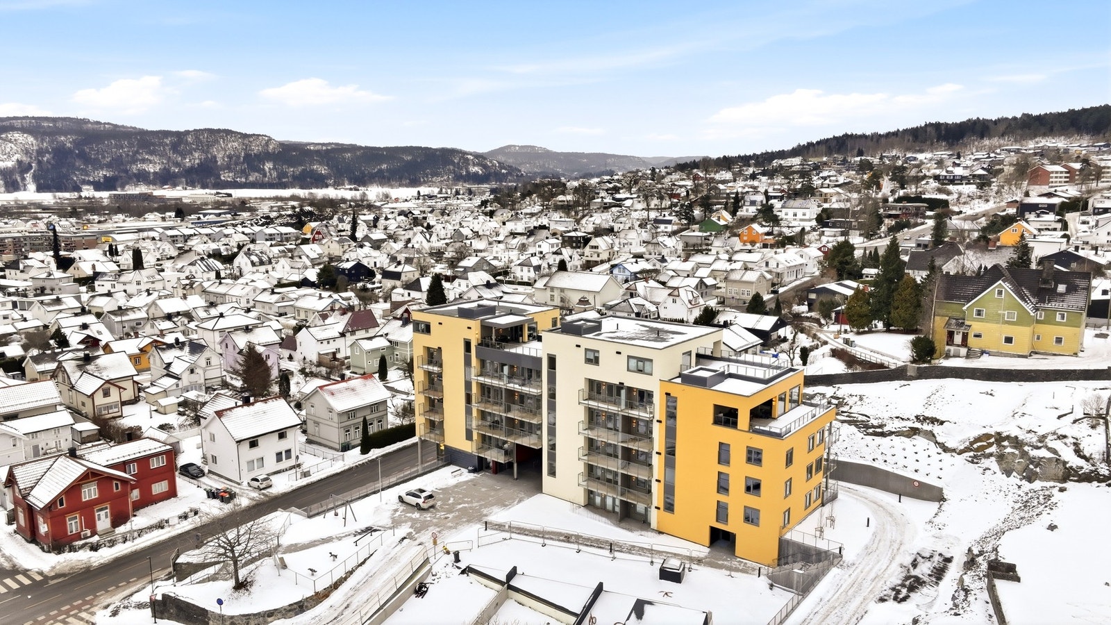 Nå har du muligheten til å sikre deg en helt ny leilighet i bygget Kvann. Galleribilde