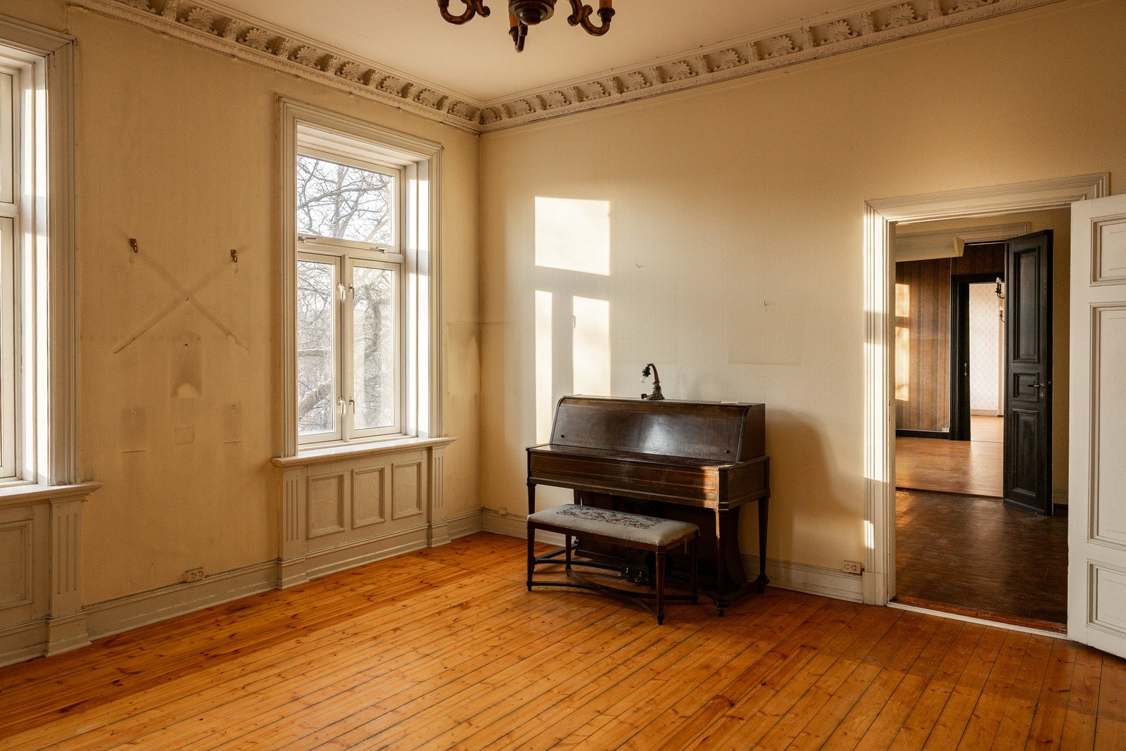 Stue/soverom Galleribilde