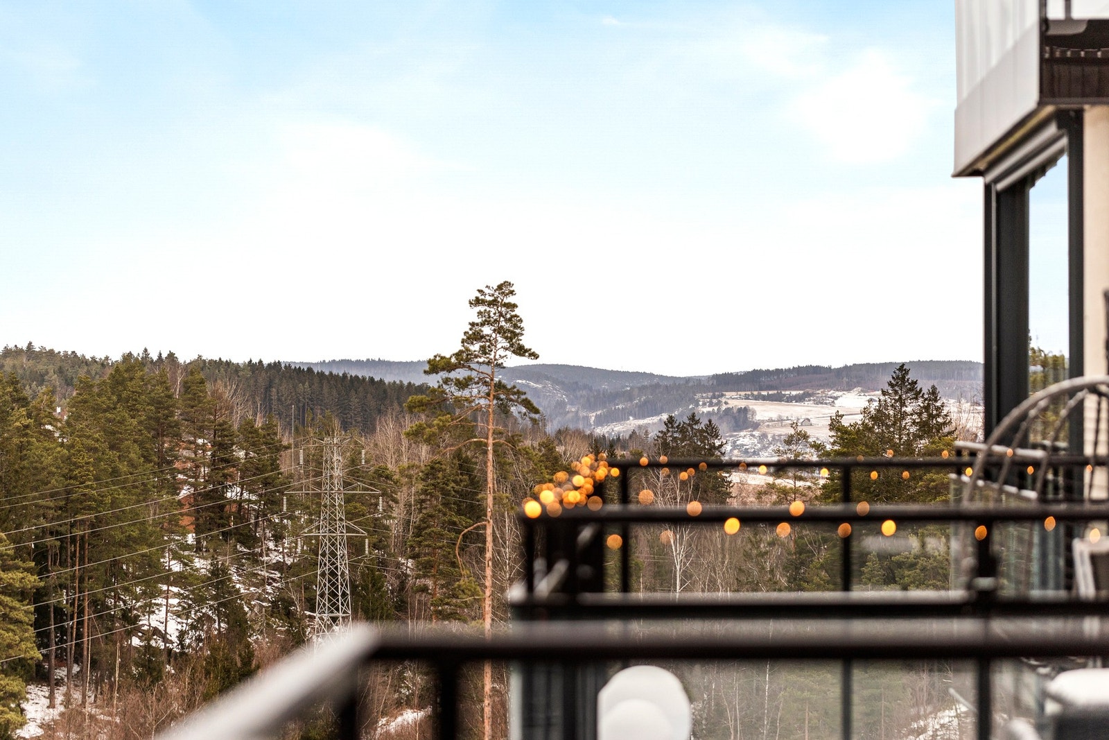 Utsikten fra balkongen er upåklagelig. Galleribilde