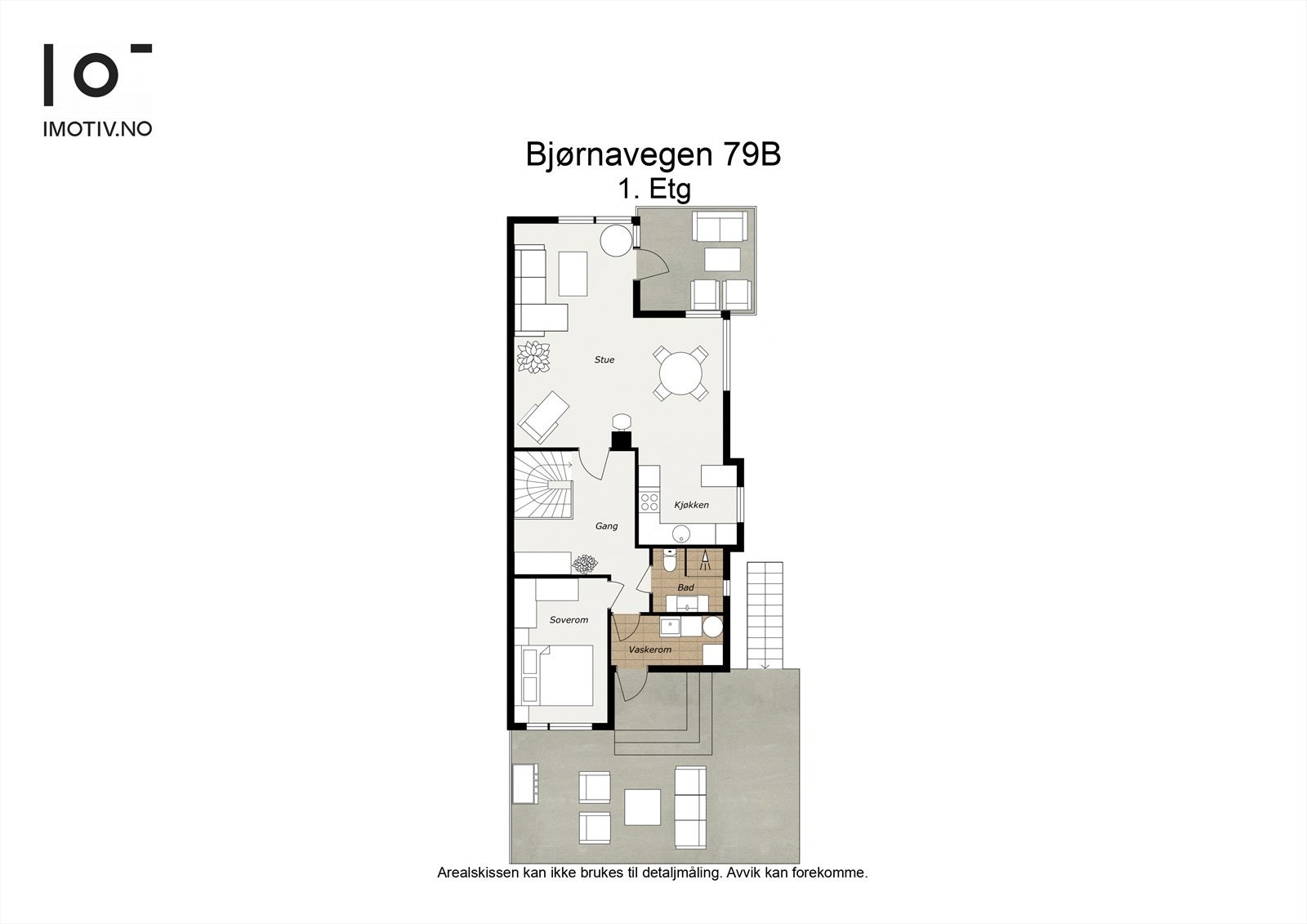 - Plantegning 1. etasje - Galleribilde