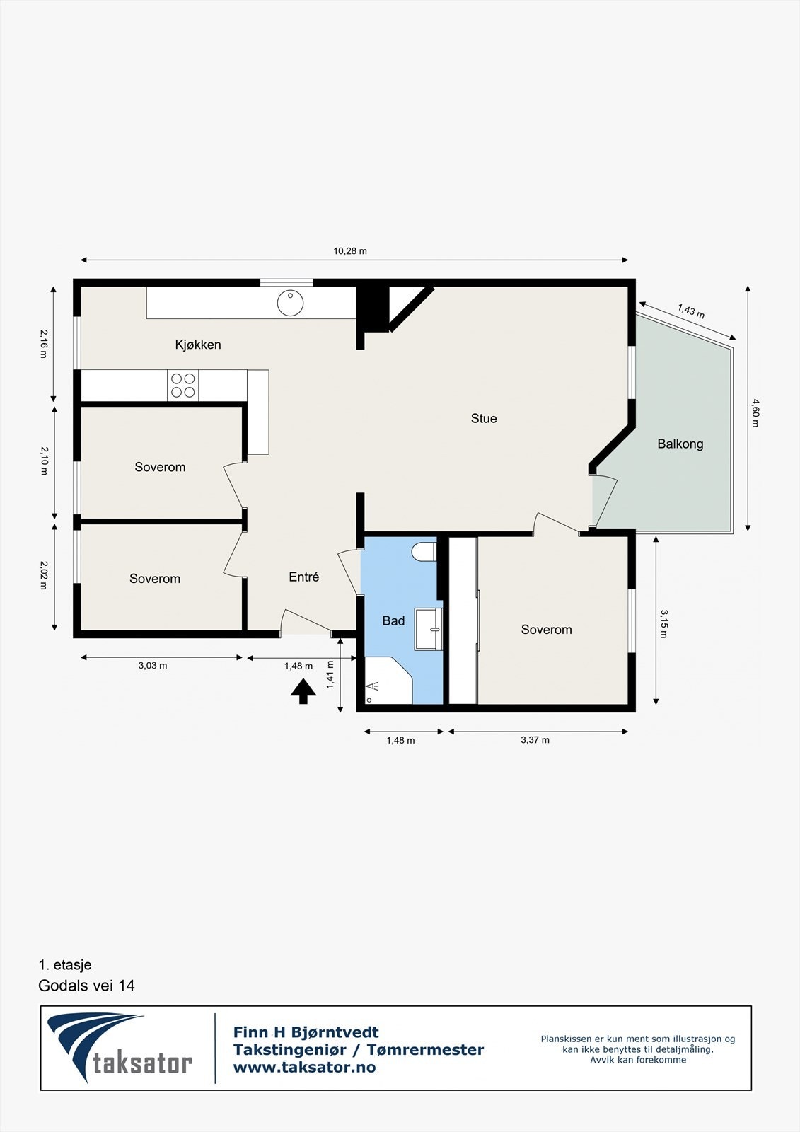 Plantegning. Galleribilde