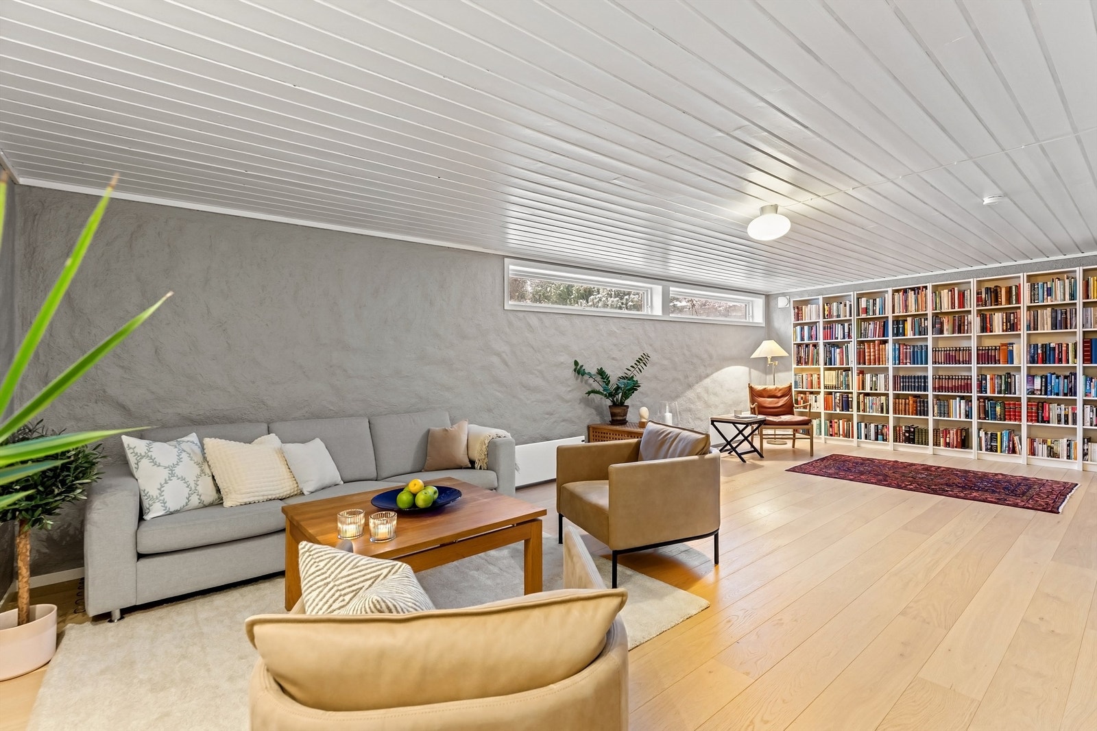 Rommet er ideelt som en ekstra TV-stue, lekerom eller hobbyrom. Galleribilde