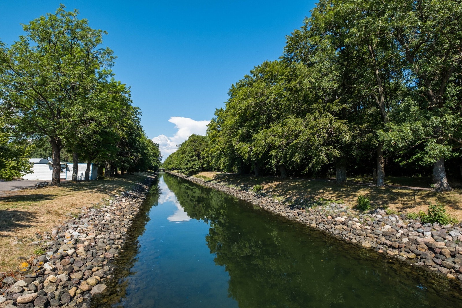 Flotte turområder langs kanalen Galleribilde