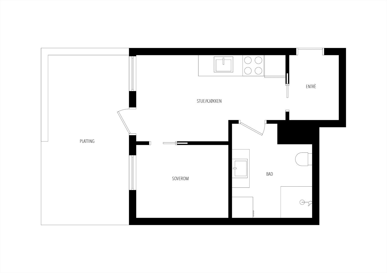 - Plantegning - Galleribilde