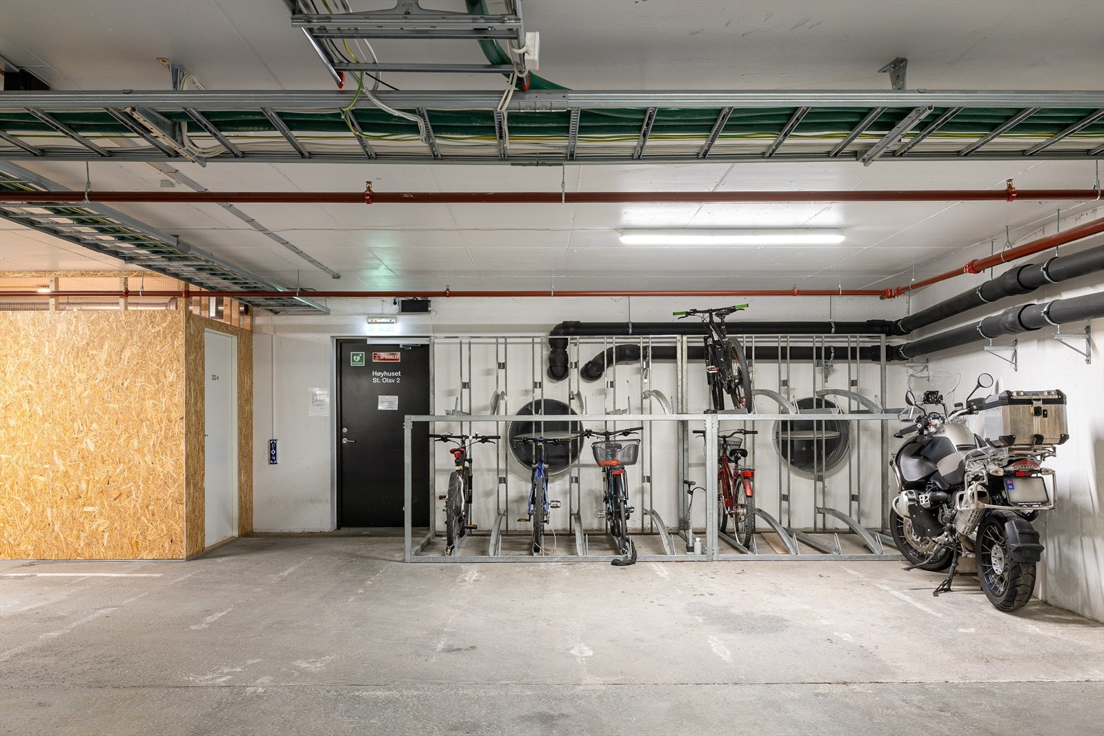 - Felles sykkelparkering- Galleribilde